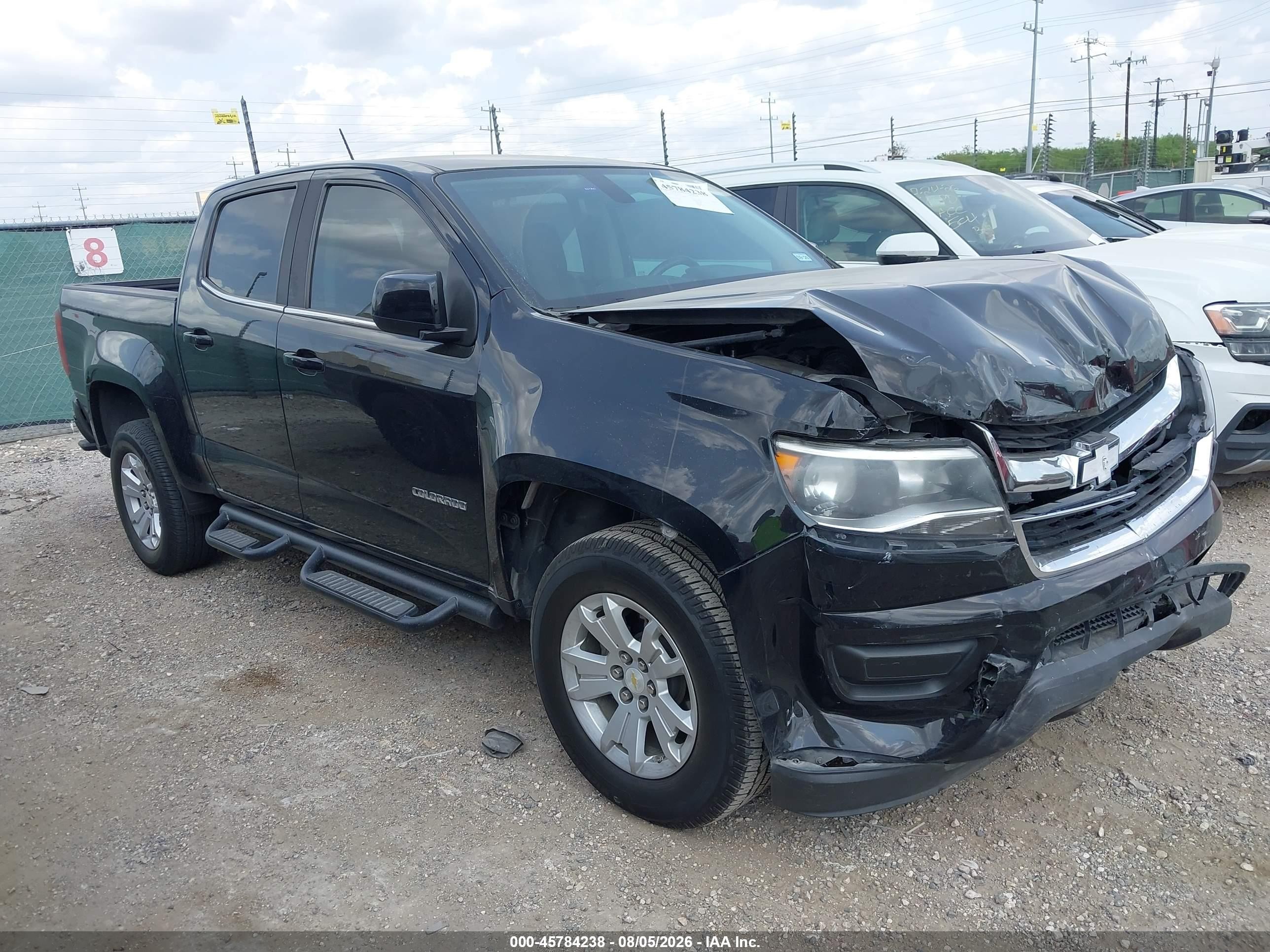 2020 Chevrolet Colorado VIN 1GCGSCEN6L1102822 — IAAI salvage auction photo