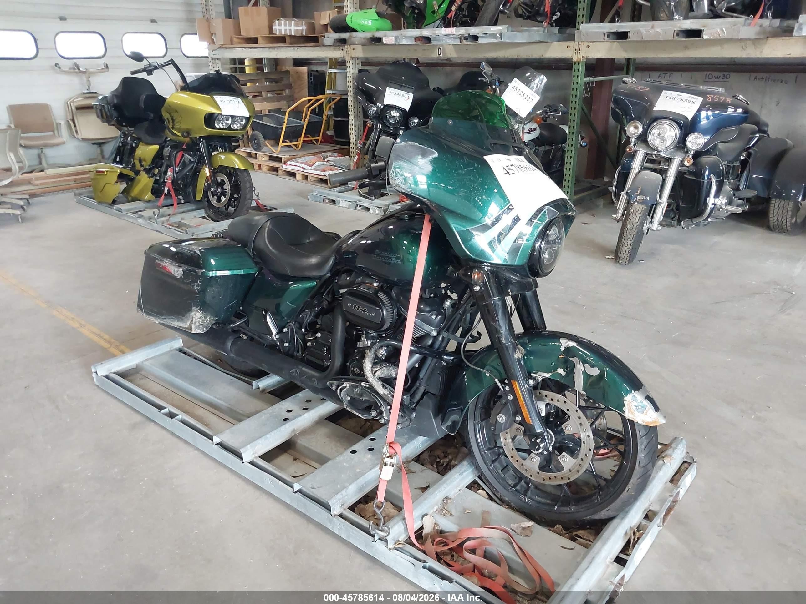 2021 Harley-Davidson FLHXS VIN 1HD1KRP17MB604476 — IAAI salvage auction photo