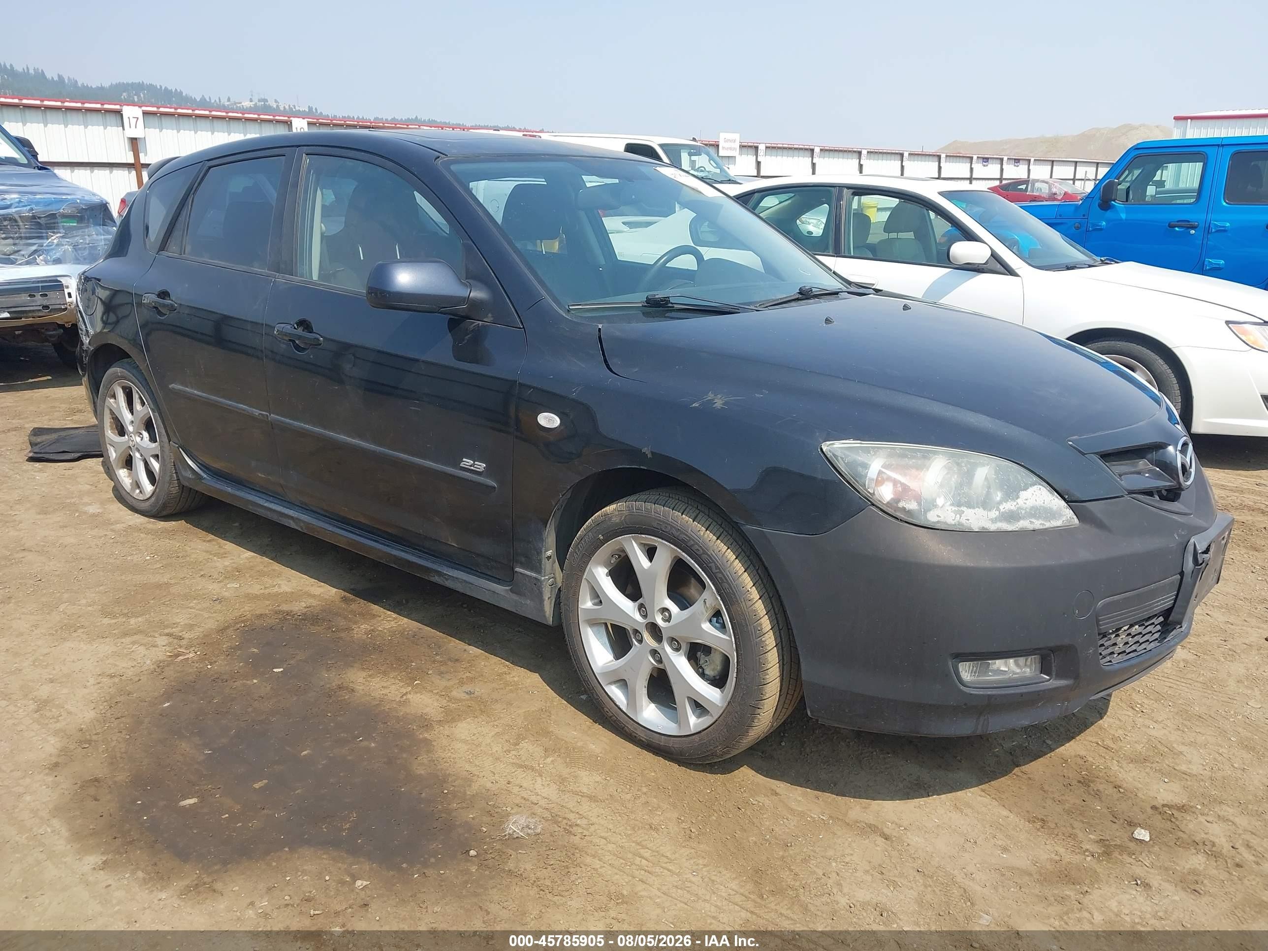 2008 Mazda 3 VIN JM1BK343381863129 IAAI salvage auction — Normal Wear, Clear (Washington), sold $400 on 2026-08-25 (photo 1)