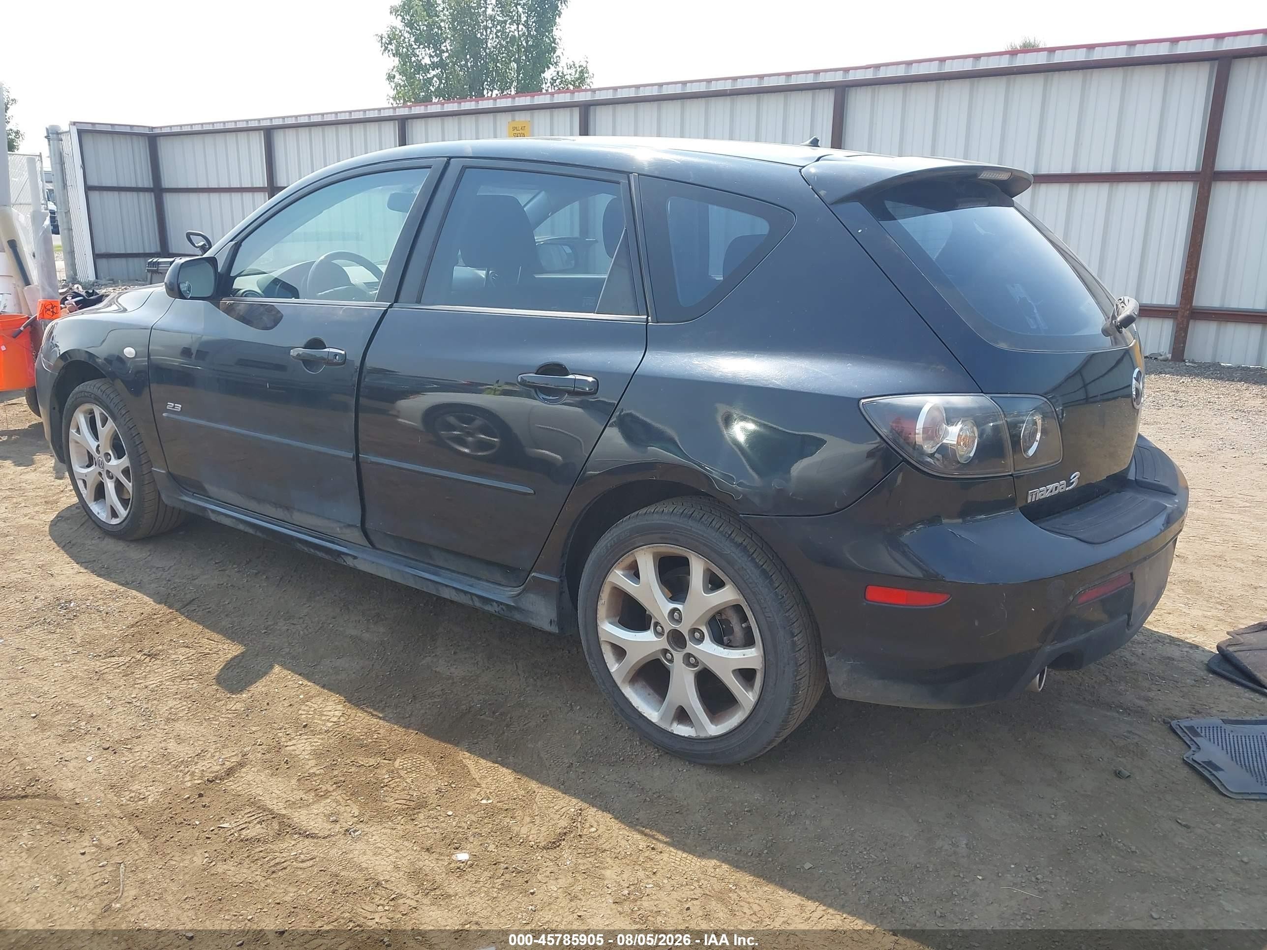 2008 Mazda 3 VIN JM1BK343381863129 IAAI salvage auction — Normal Wear, Clear (Washington), sold $400 on 2026-08-25 (photo 3)