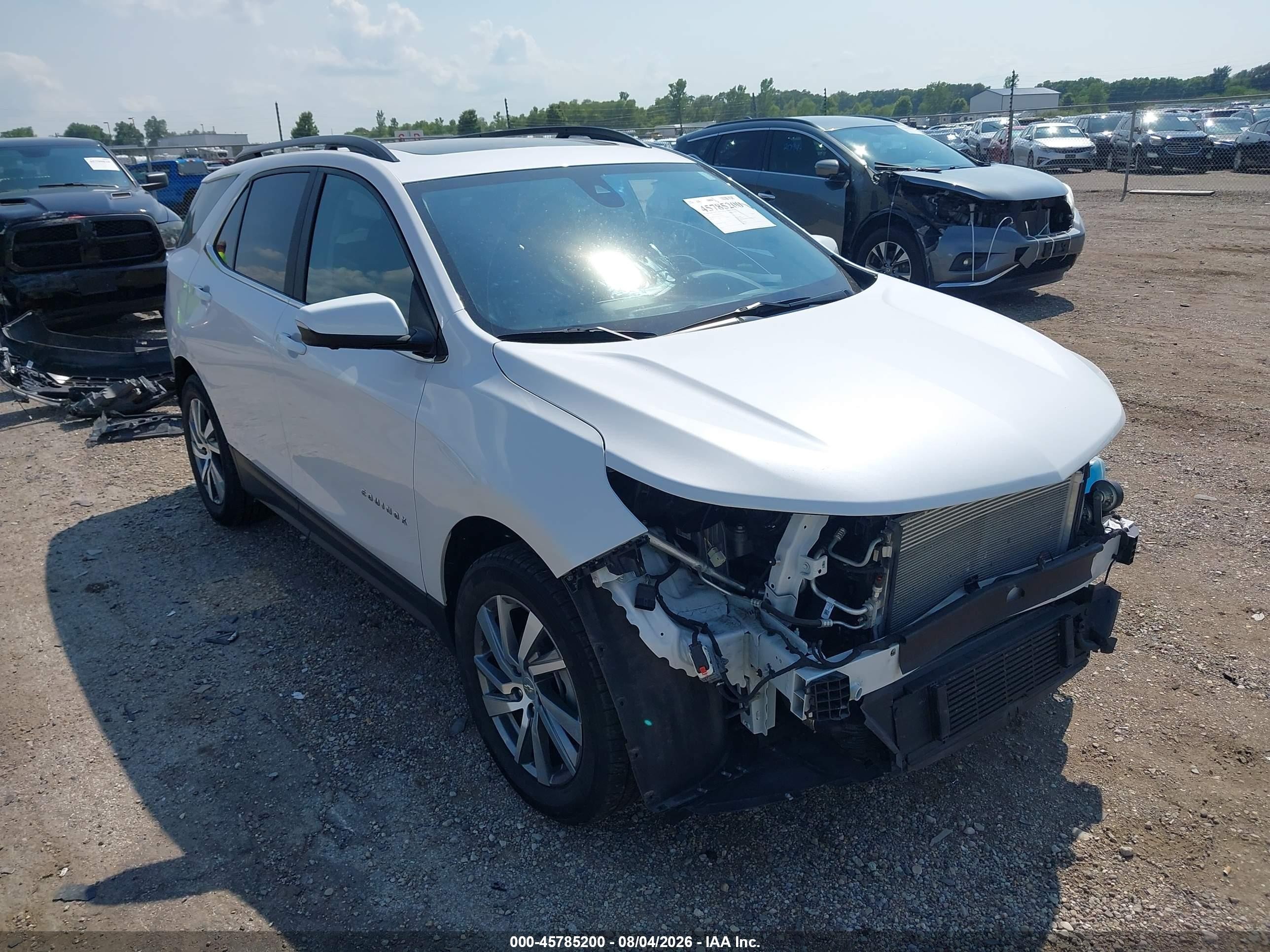 2022 Chevrolet Equinox VIN 3GNAXUEV4NL274363 — IAAI salvage auction photo