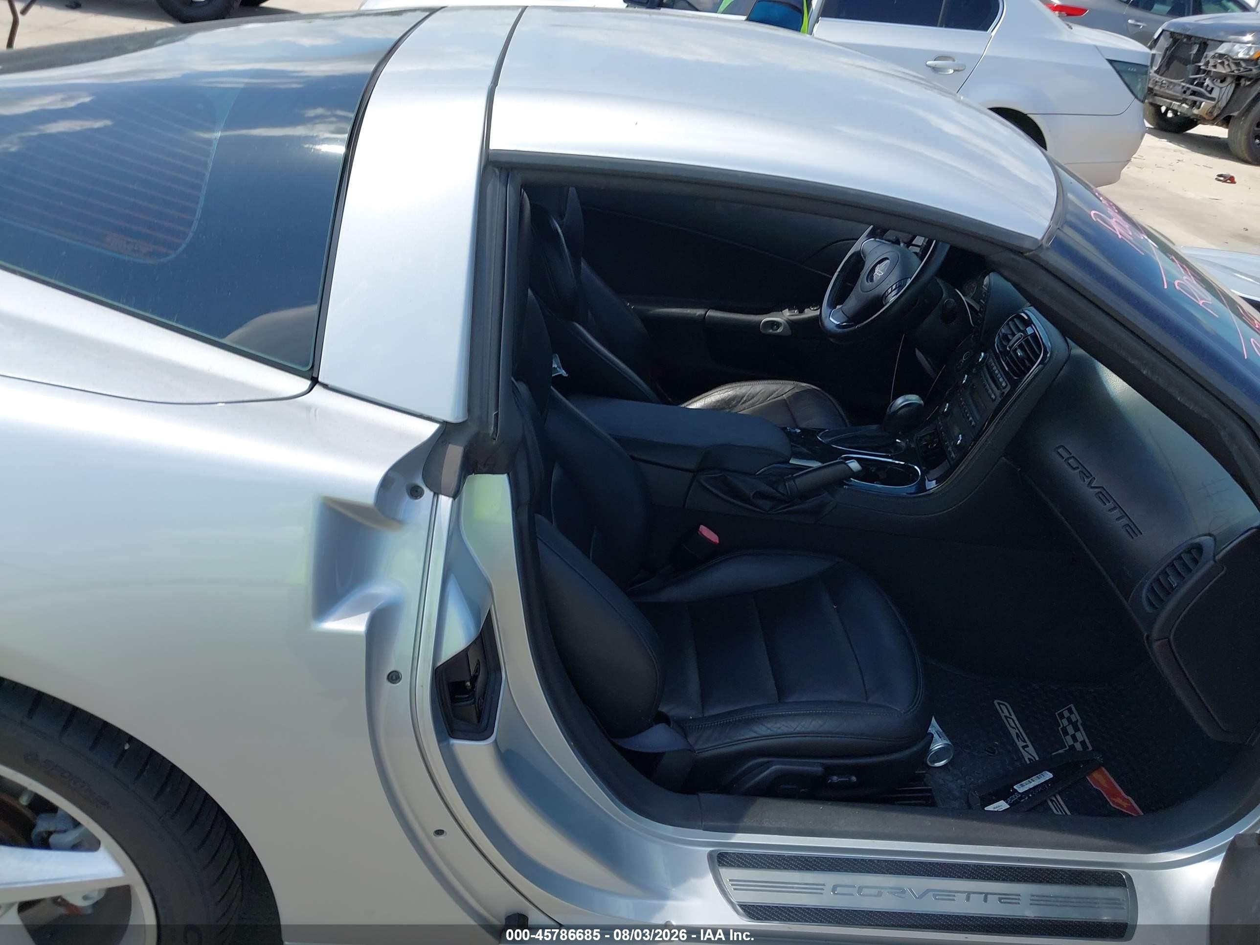 2012 Chevrolet Corvette VIN 1G1YE2DW2C5109428 IAAI salvage auction — Side, Original (Texas), sold $12,300 on 2026-09-04 (photo 5)