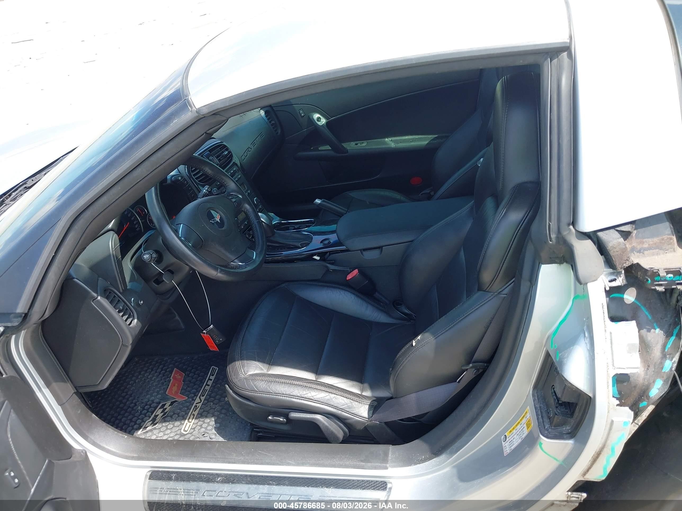 2012 Chevrolet Corvette VIN 1G1YE2DW2C5109428 IAAI salvage auction — Side, Original (Texas), sold $12,300 on 2026-09-04 (photo 8)