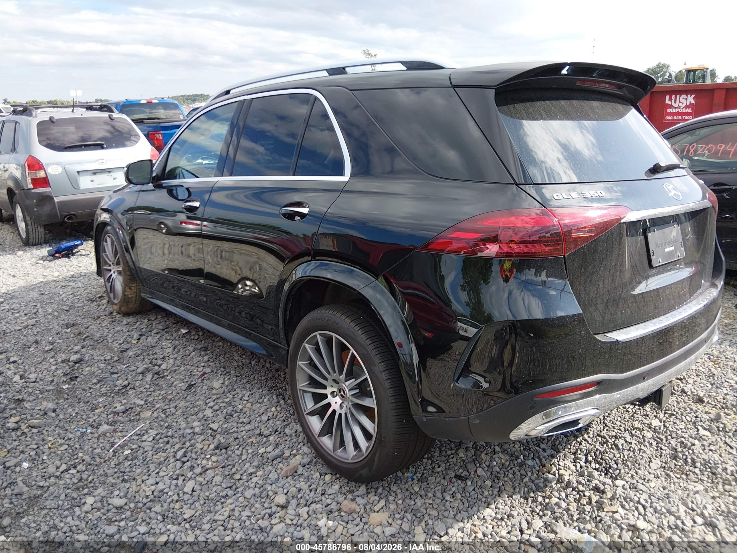 2024 Mercedes-Benz GLE-Class VIN 4JGFB4FB5RA986035 IAAI salvage auction — Front End, Salvage (West Virginia), sold $23,200 on 2026-09-03 (photo 3)
