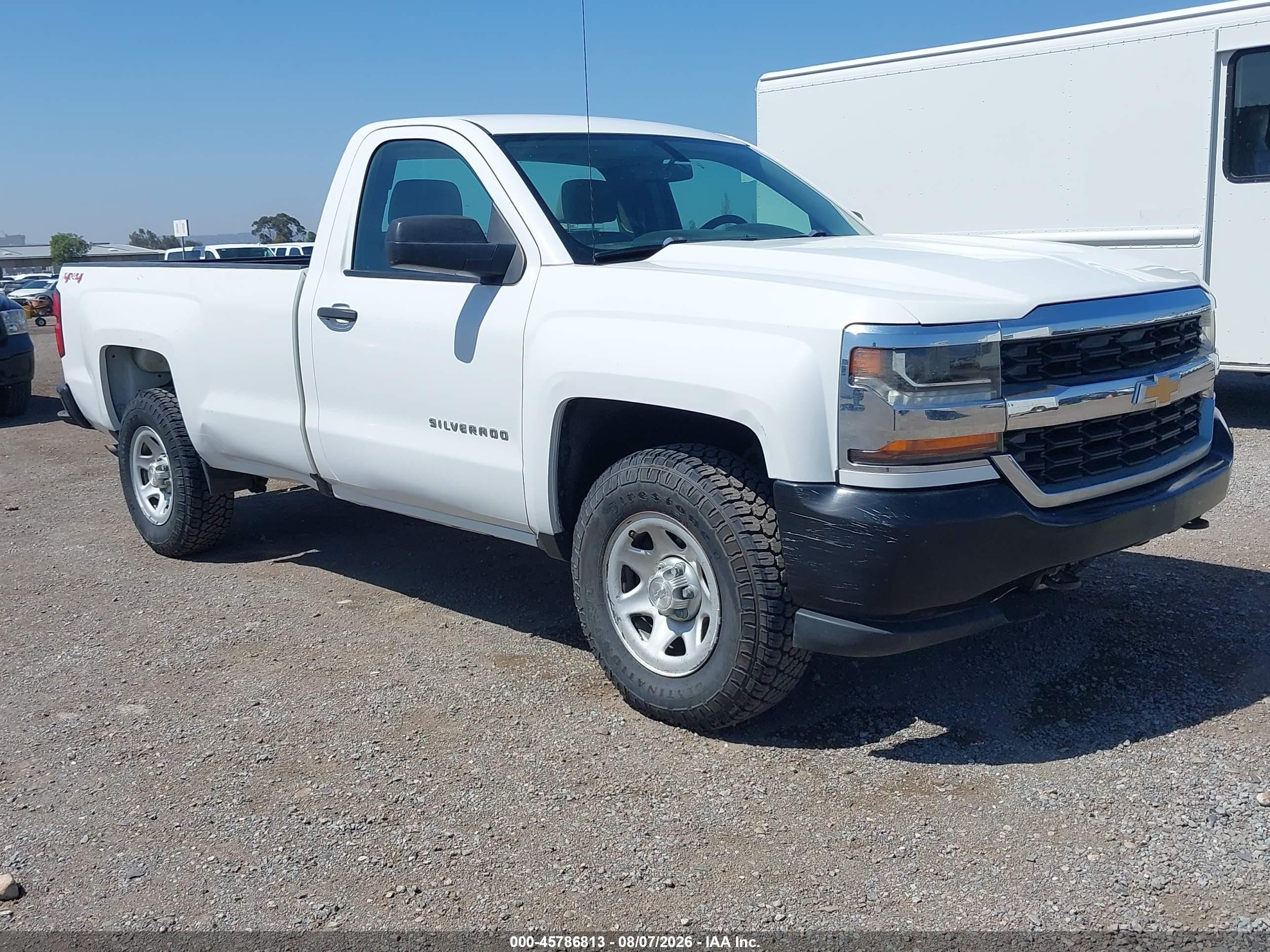 2016 Chevrolet Silverado 1500 VIN 1GCNKNEH9GZ317177 — IAAI salvage auction photo