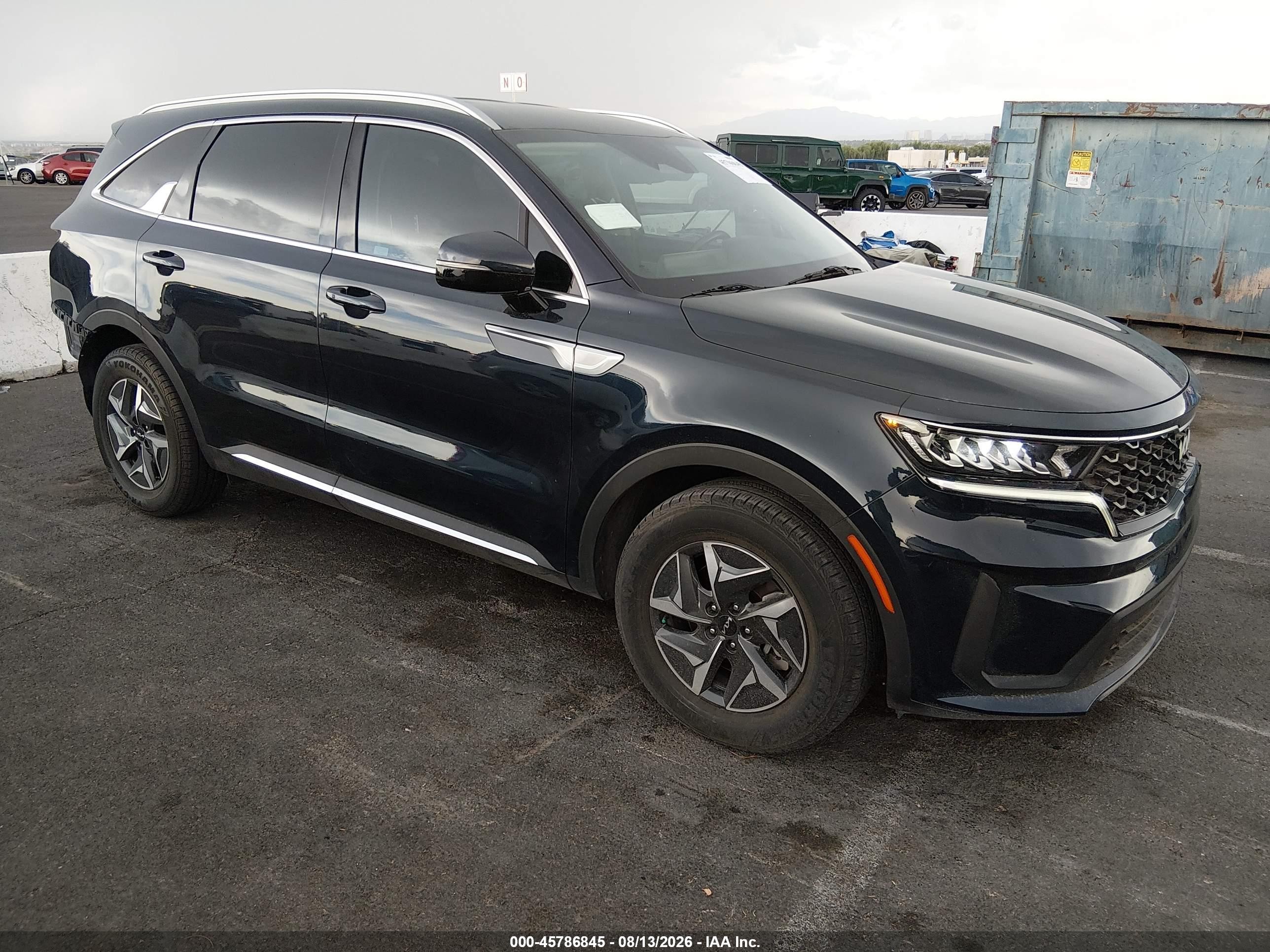 2022 Kia Sorento Hybrid VIN KNDRG4LG2N5120606 — IAAI salvage auction photo
