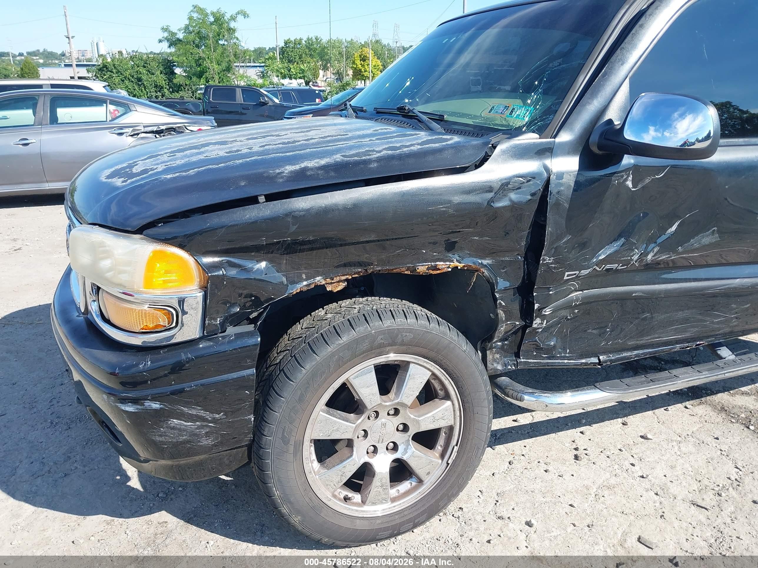 2006 Gmc SIERRA VIN 2GTEK63N961143715 IAAI salvage auction — Unknown, Salvage (Pennsylvania), sold $2,150 on 2026-09-04 (photo 6)