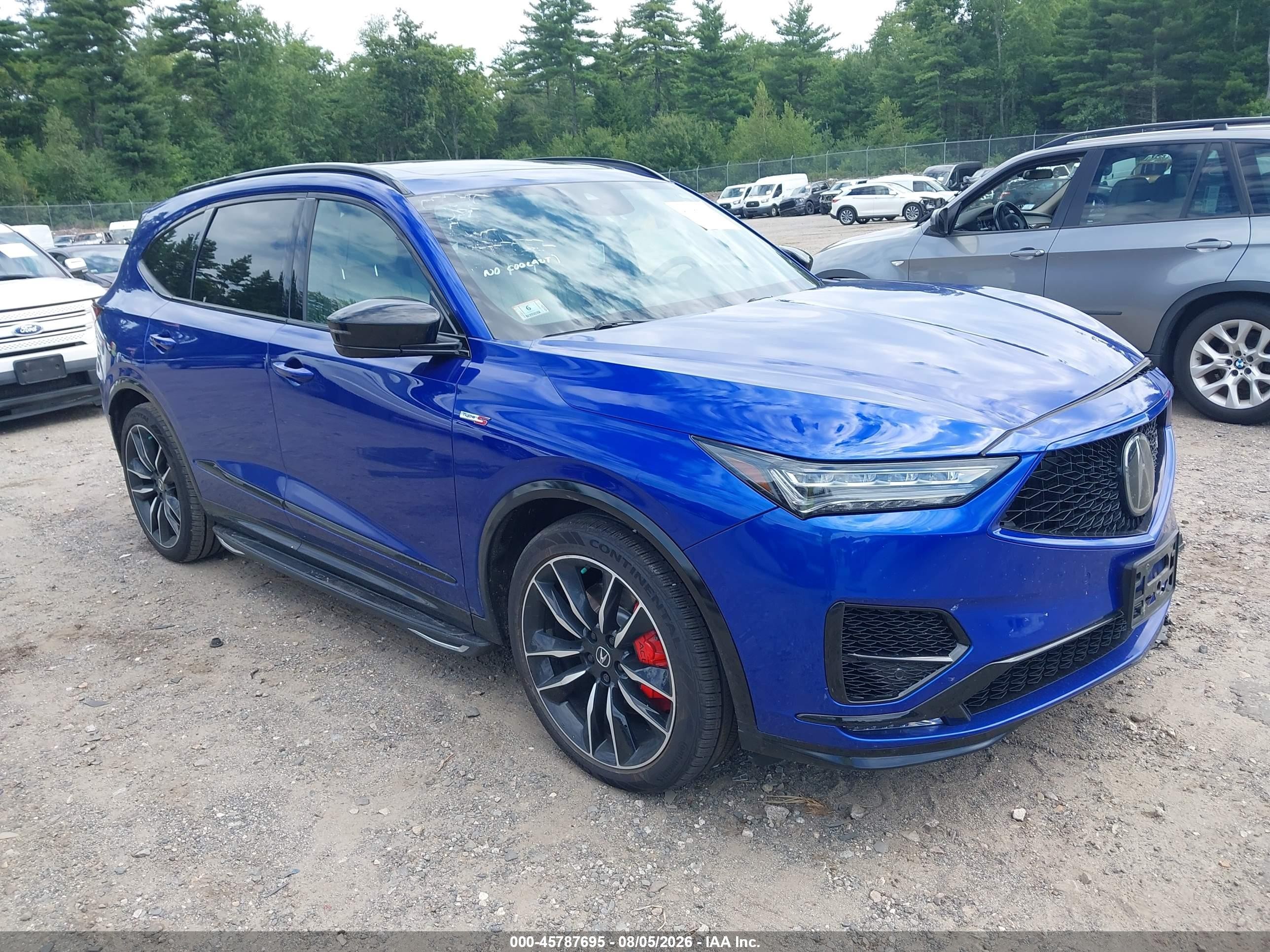 2022 Acura MDX VIN 5J8YD8H85NL004911 — IAAI salvage auction photo