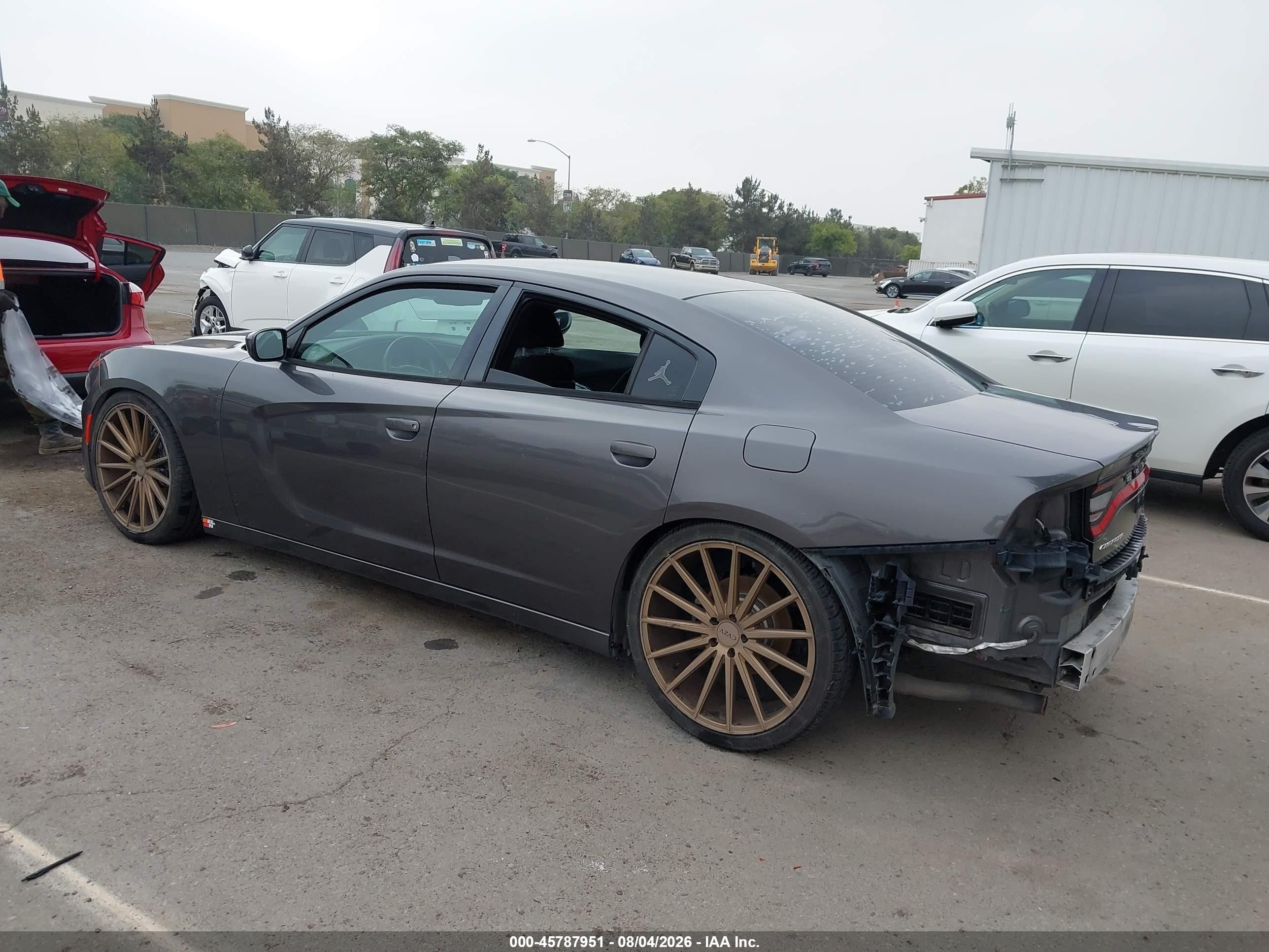 2015 Dodge Charger VIN 2C3CDXBG7FH826650 IAAI salvage auction — Rear End, Salvage (California), sold $2,100 on 2026-09-08 (photo 3)