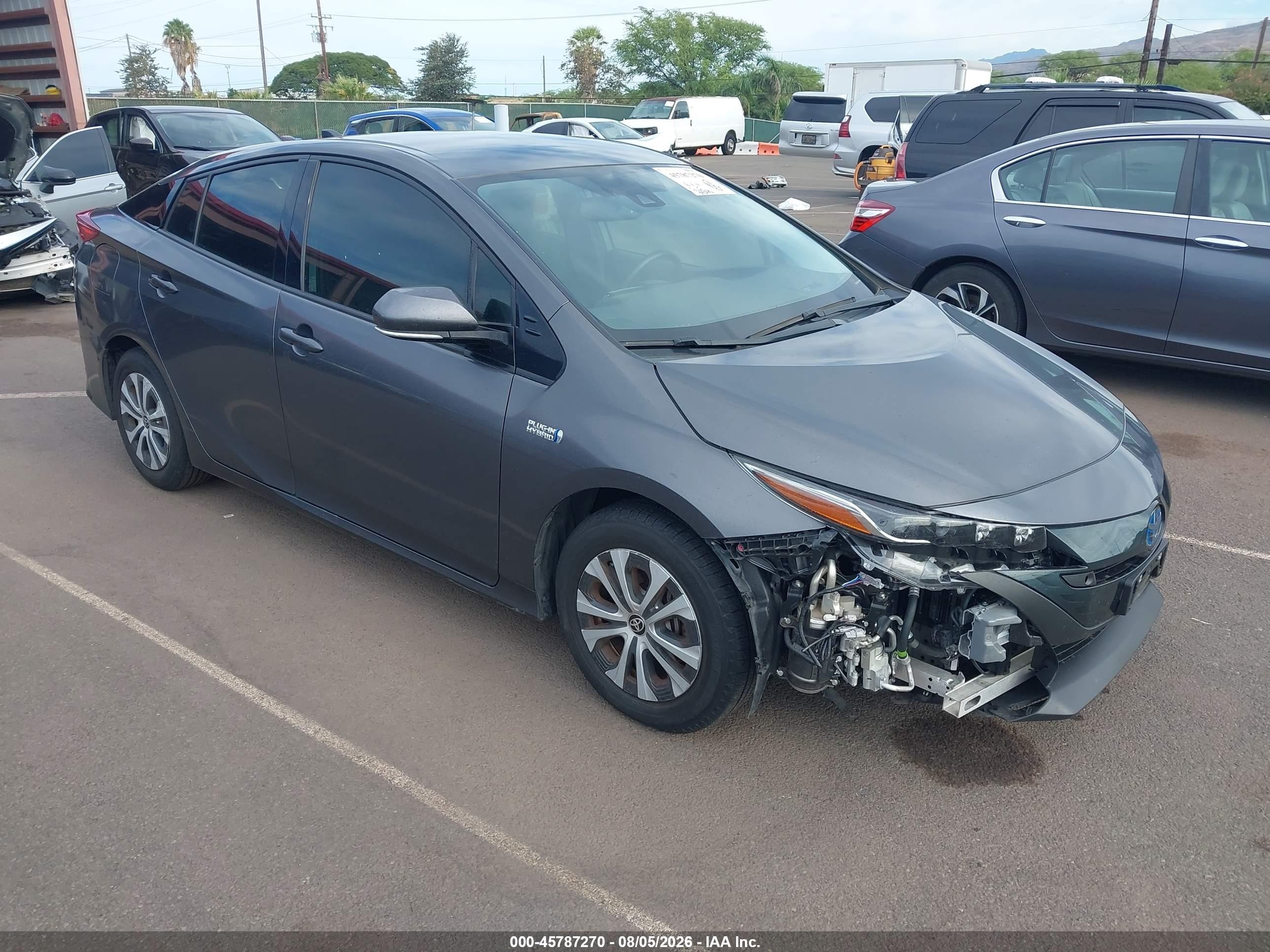 2020 Toyota Prius Prime VIN JTDKARFP9L3127993 — IAAI salvage auction photo