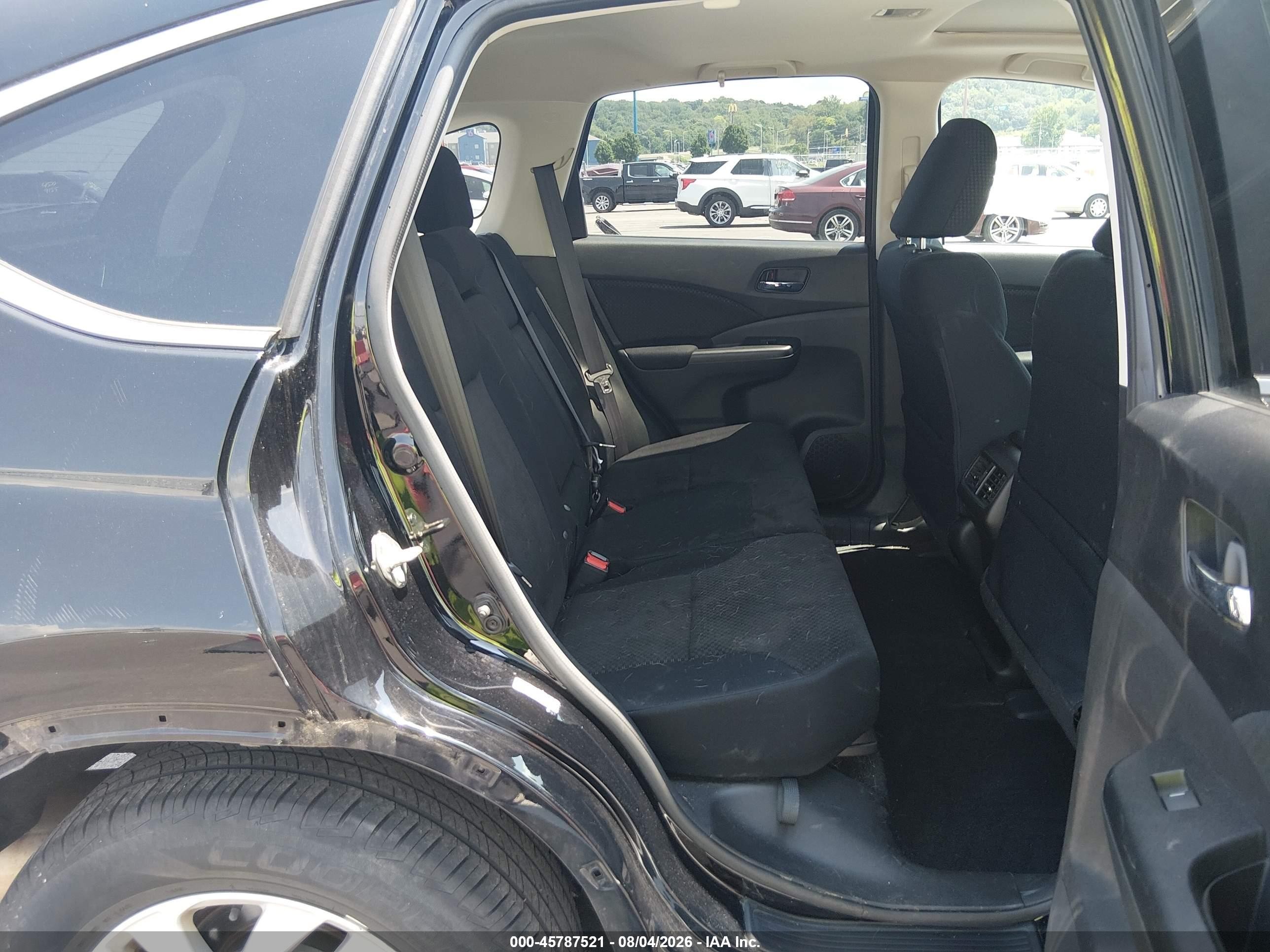 2015 Honda Cr-v VIN 2HKRM4H58FH602594 IAAI salvage auction — Rear End, Salvage (Illinois), sold $3,500 on 2026-09-03 (photo 8)