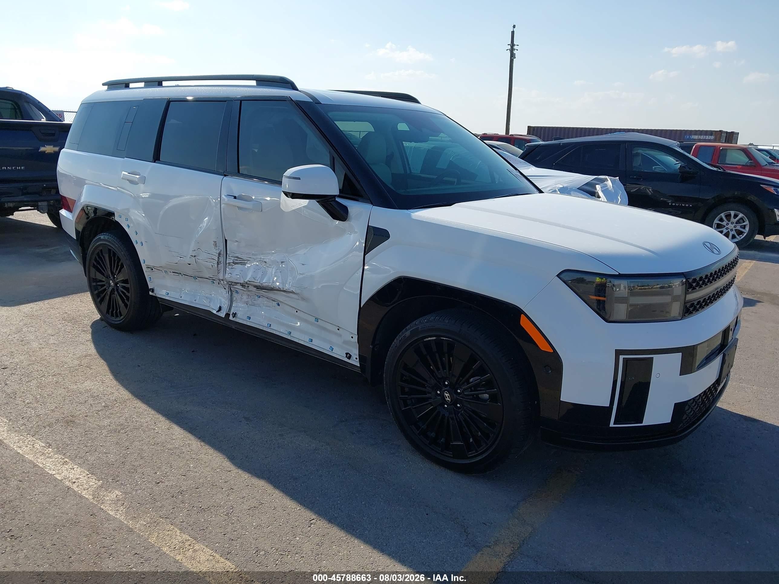 2025 Hyundai Santa Fe Hybrid VIN 5NMP54G11SH059499 — IAAI salvage auction photo
