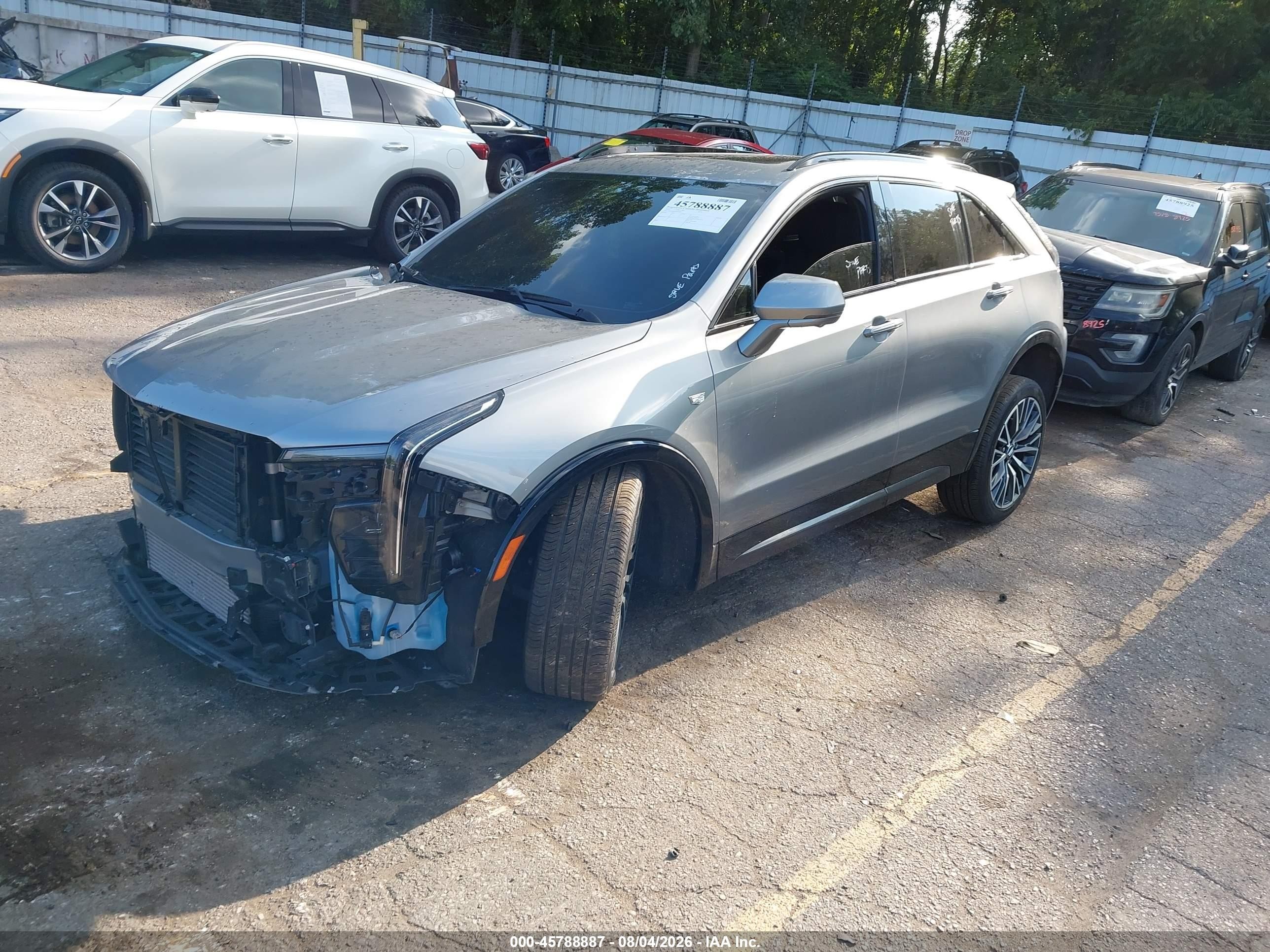 2025 Cadillac Xt4 VIN 1GYFZFR49SF143015 IAAI salvage auction — Unknown, Clear (Michigan), sold $11,600 on 2026-09-11 (photo 2)