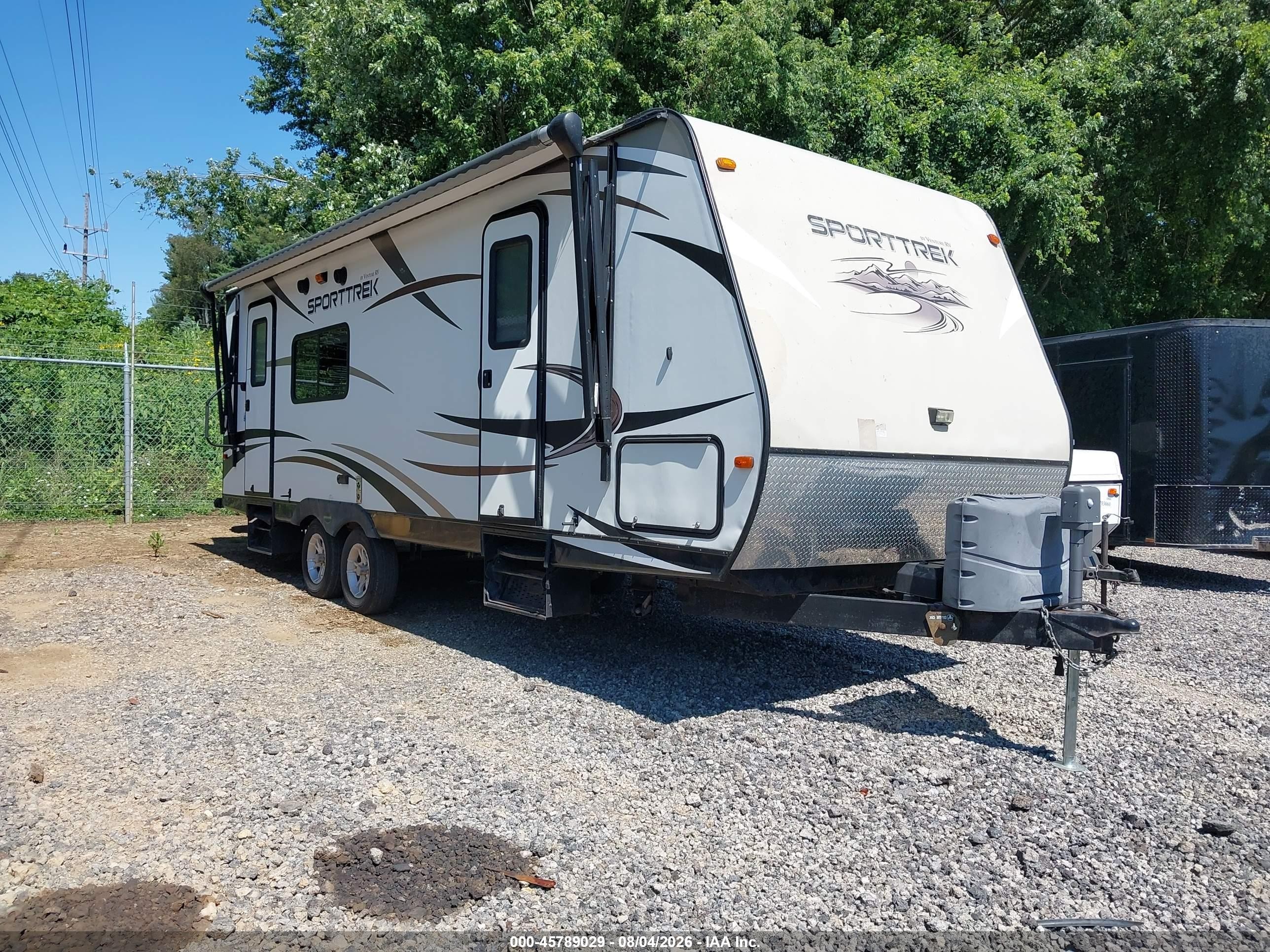 2015 Venturi VIN 4EZT12526F5023339 IAAI salvage auction — Top/Roof, Salvage (Ohio), sold $2,250 on 2026-09-08 (photo 1)