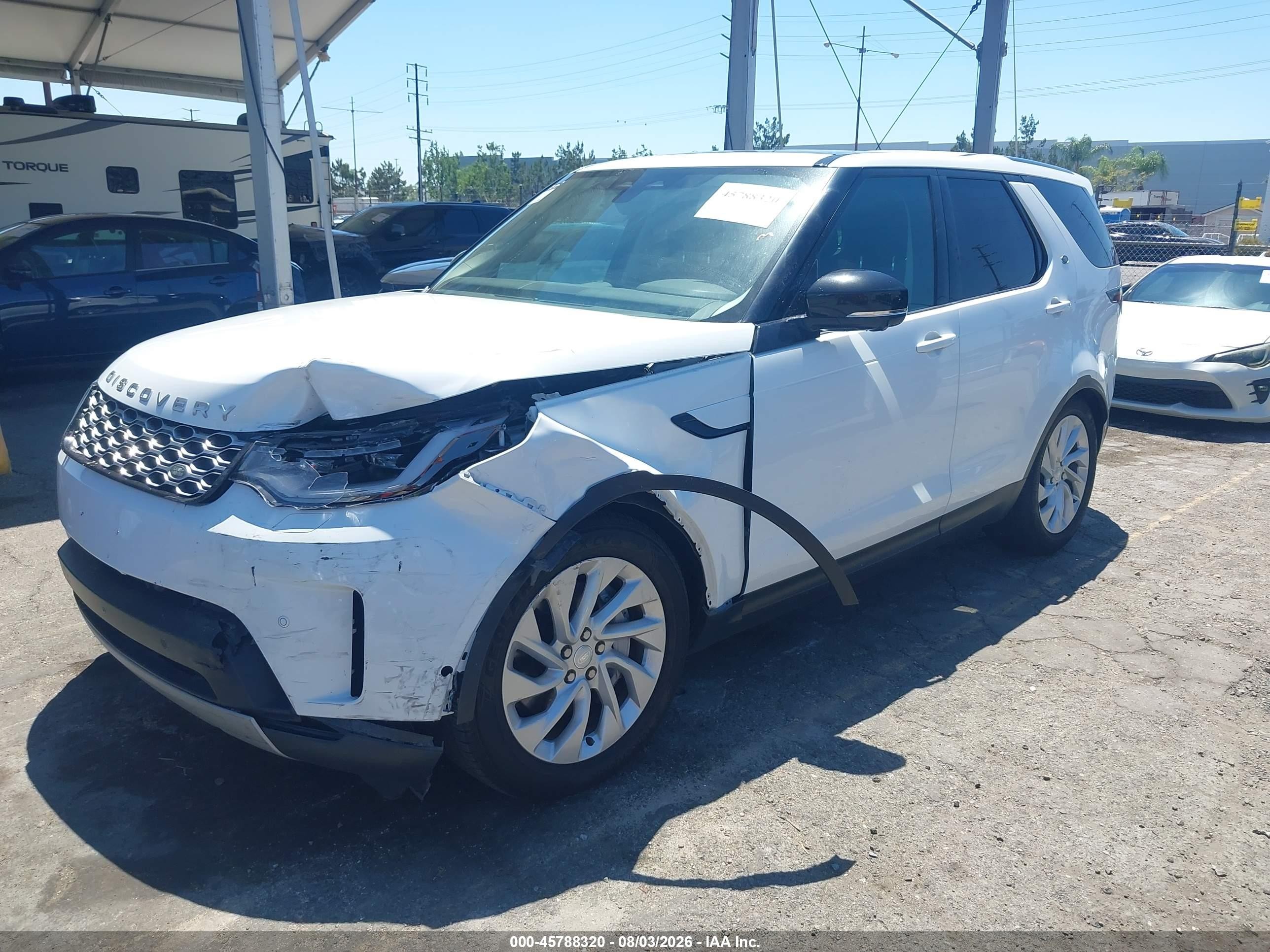 2024 Land Rover Discovery VIN SALRJ2EX6R2489925 IAAI salvage auction — Unknown, Salvage (California), sold $10,100 on 2026-09-24 (photo 2)