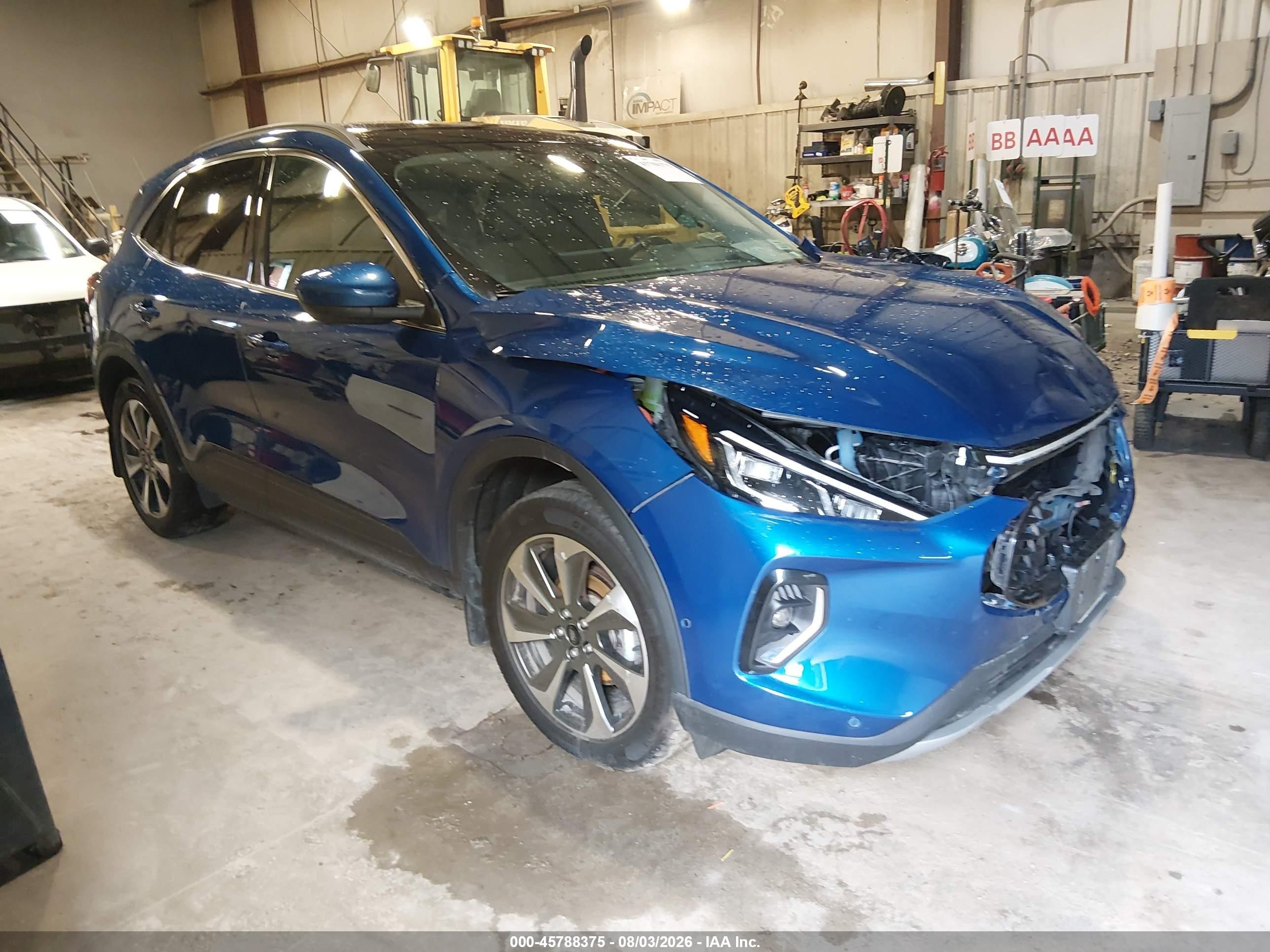 2023 Ford Escape VIN 1FMCU9JZ9PUA12780 — IAAI salvage auction photo
