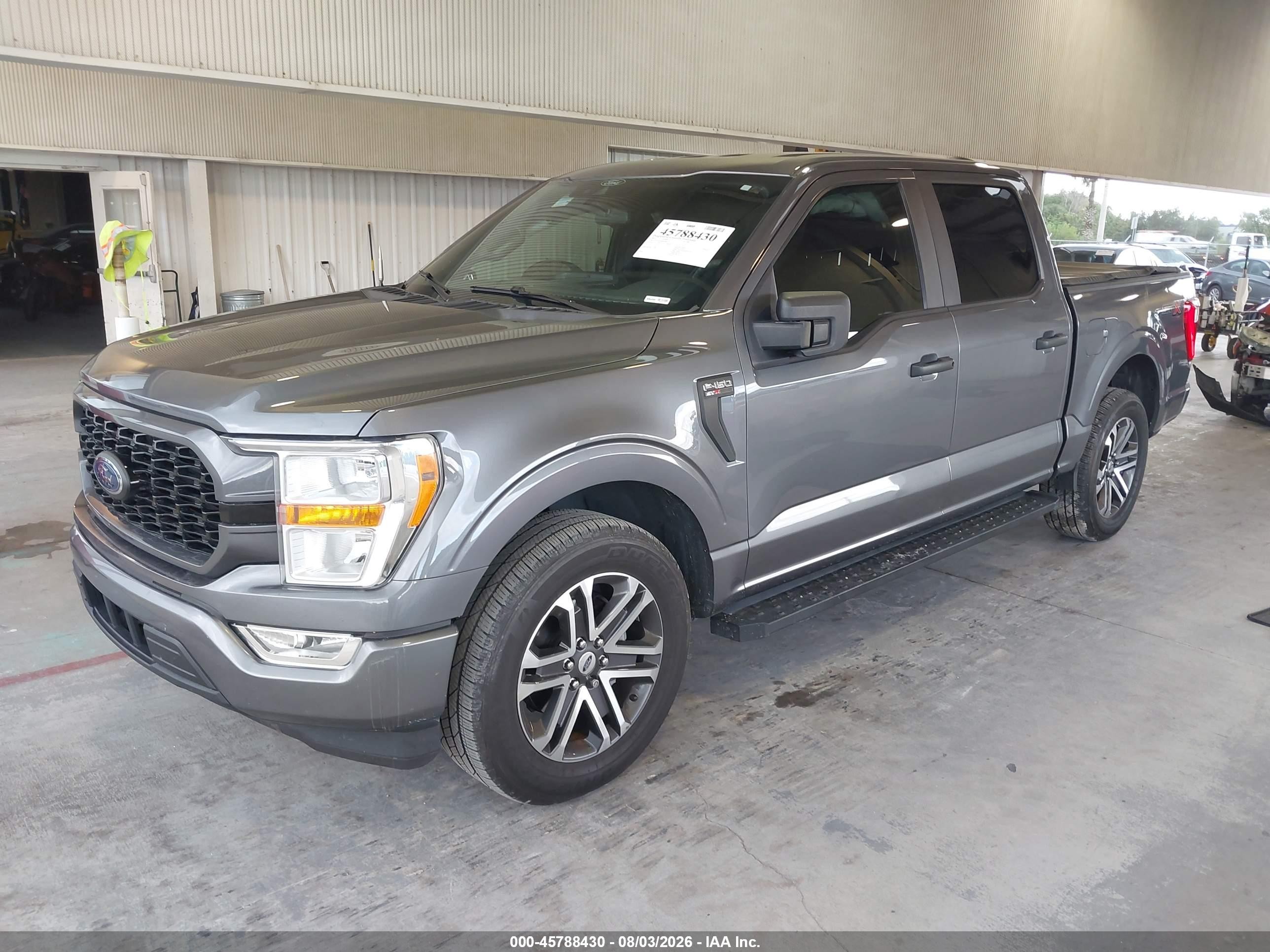 2021 Ford F-150 VIN 1FTEW1CP0MFA98372 IAAI salvage auction — Unknown, Rebuildable (Florida), sold $7,375 on 2026-10-14 (photo 2)