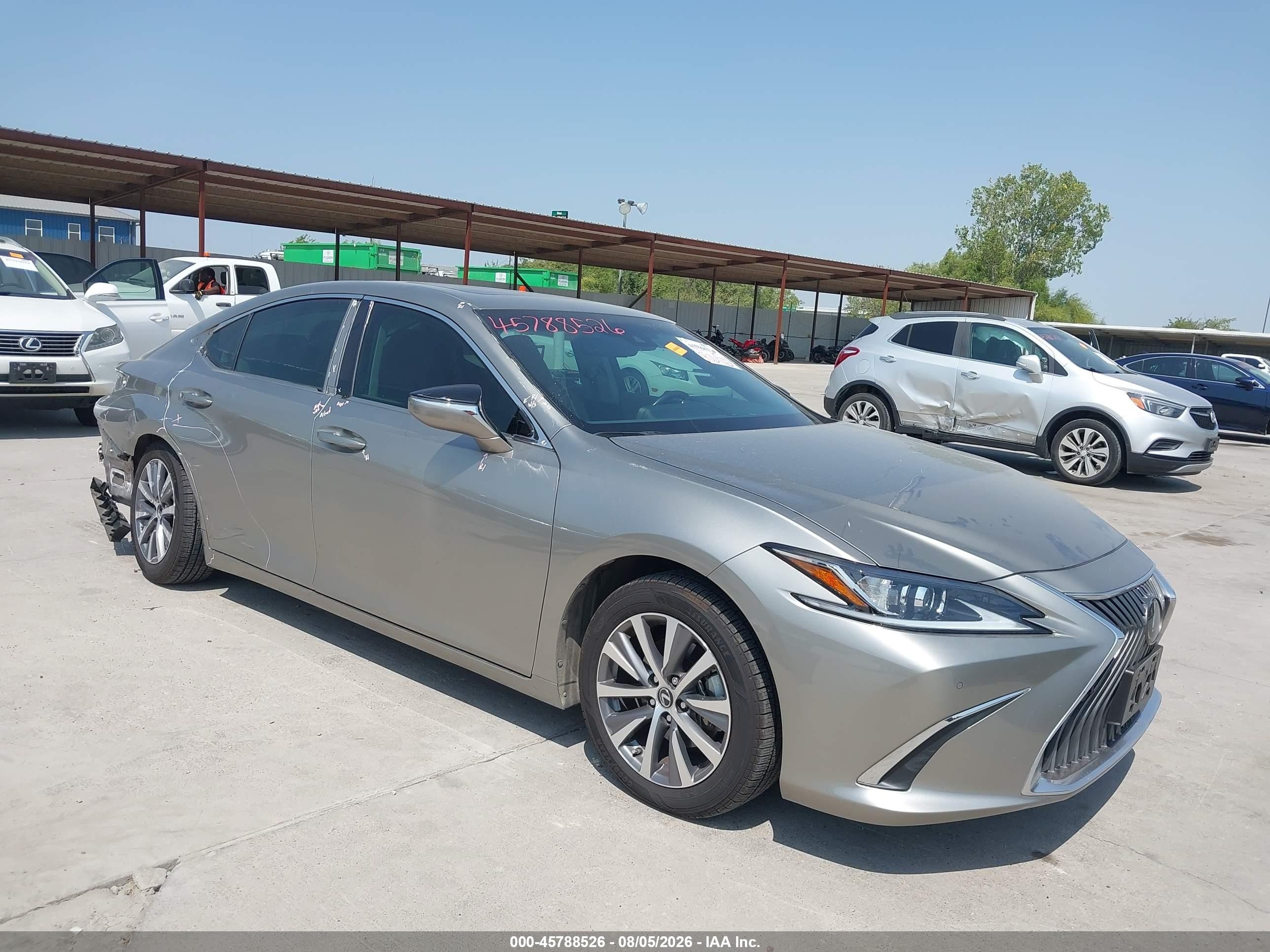 2021 Lexus ES 350 VIN 58ADZ1B17MU085232 — IAAI salvage auction photo