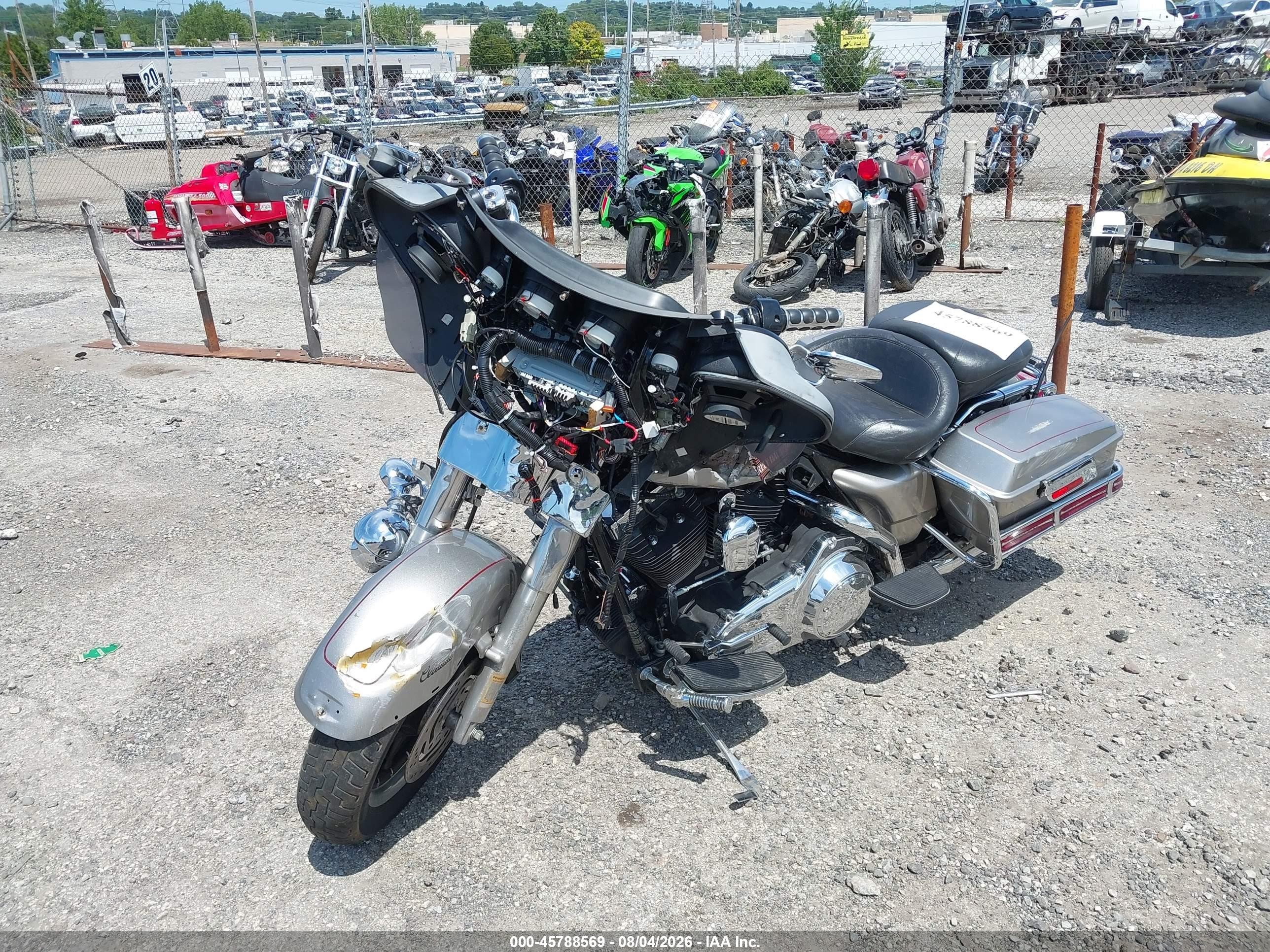 2007 Harley-davidson Electra glide VIN 1HD1FF4107Y642575 IAAI salvage auction — Front End, Salvage (Pennsylvania), sold $450 on 2026-09-08 (photo 2)