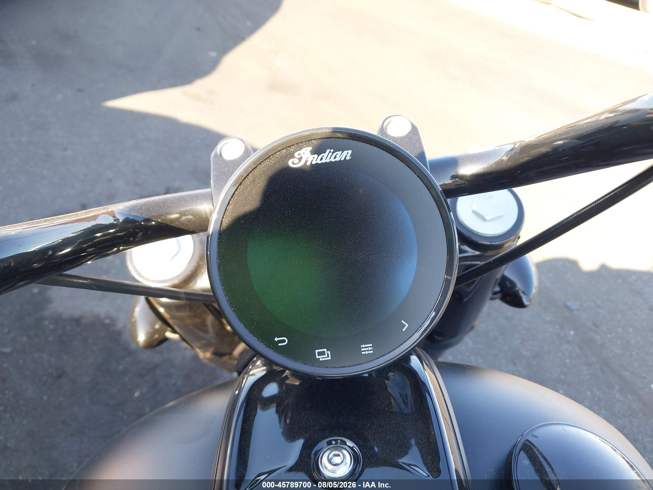 2026 Indian Motorcycle Co. Chief VIN 56KDLDBH3T3030920 IAAI salvage auction — Side, Salvage Certificate (California), sold $4,250 on 2026-09-18 (photo 7)