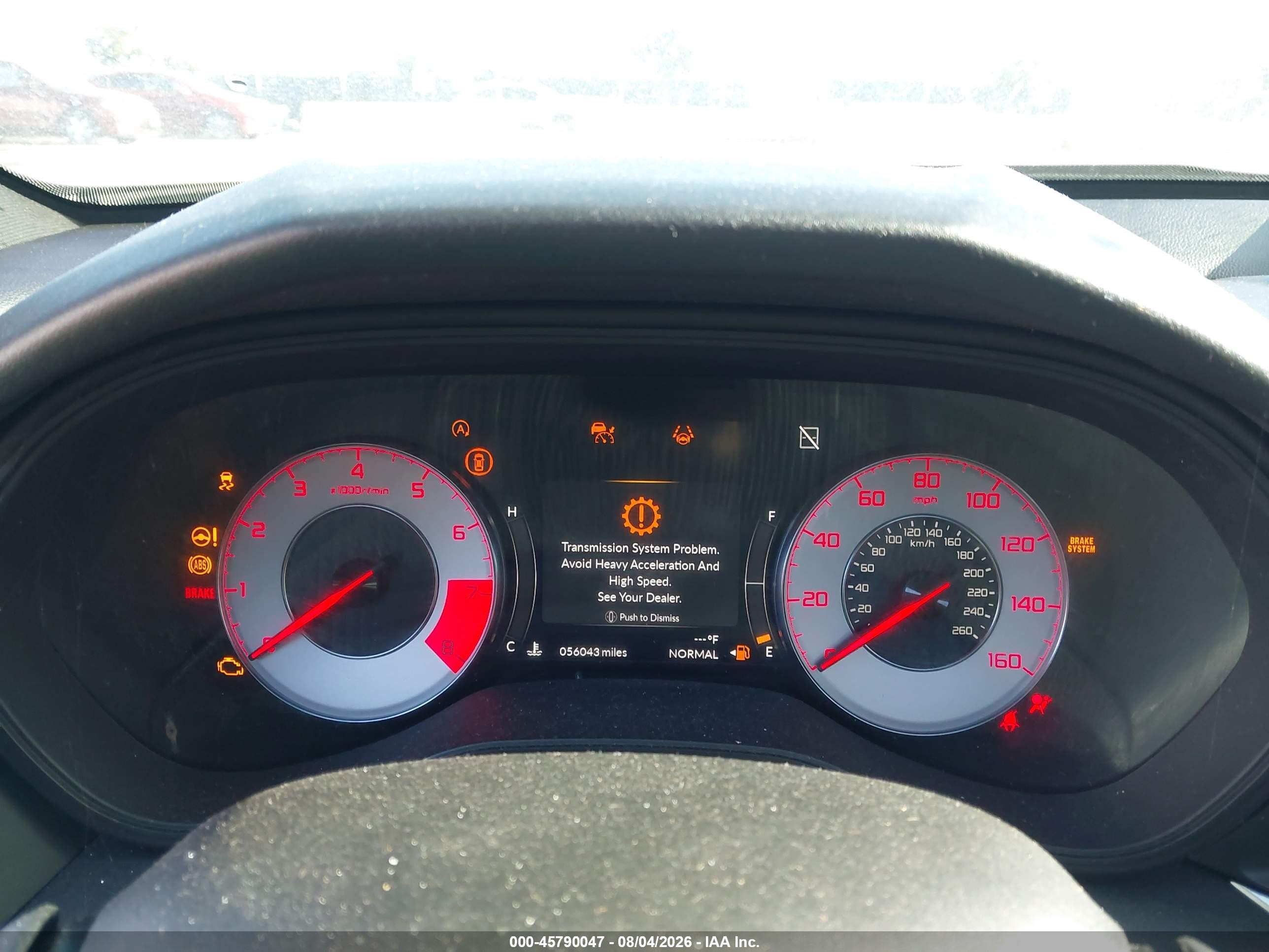 2021 Acura Tlx VIN 19UUB5F5XMA012878 IAAI salvage auction — Theft, Clear - Dealer Only (California), sold $17,550 on 2026-09-03 (photo 7)
