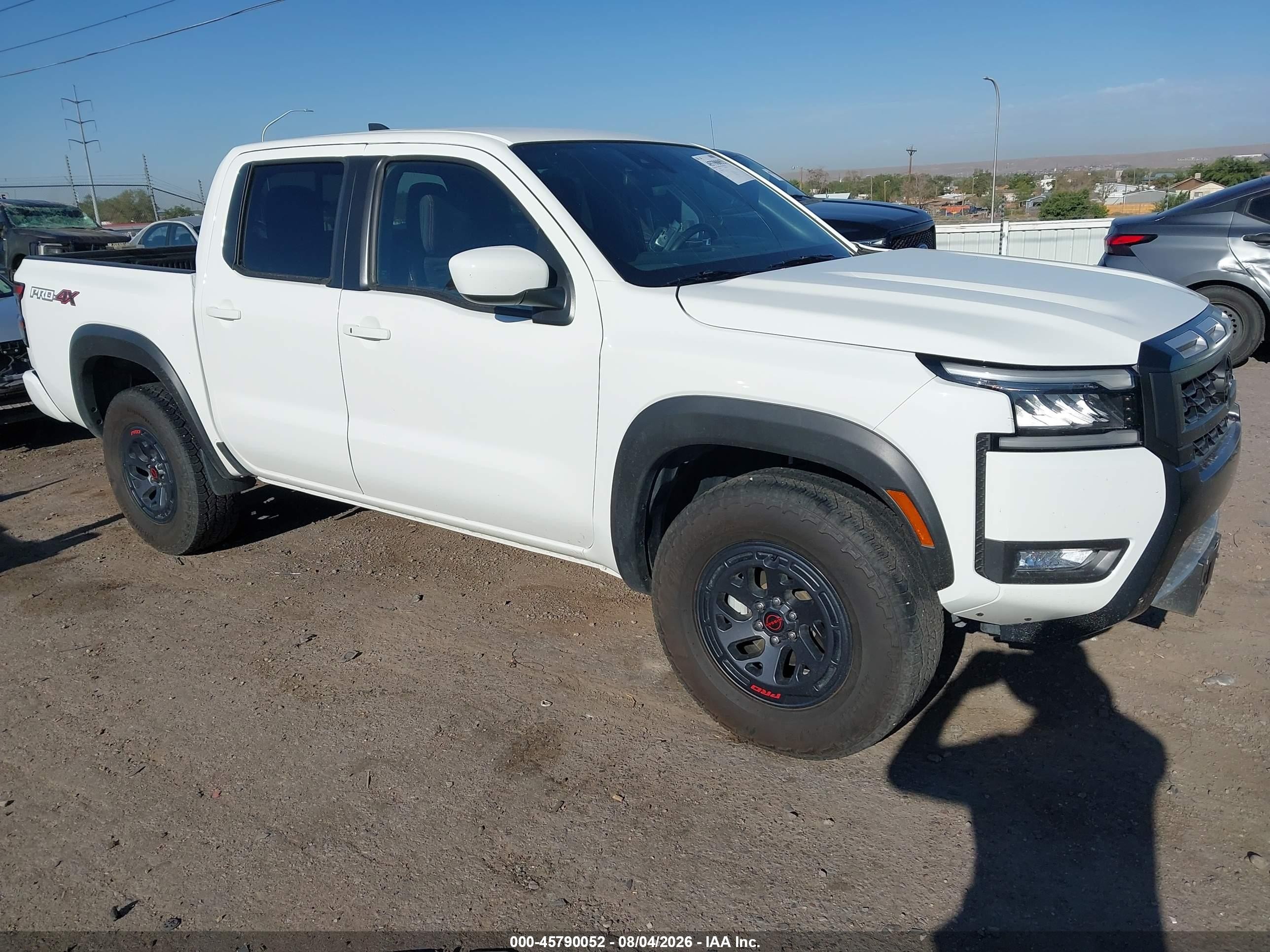 2026 Nissan Frontier VIN 1N6ED1EK8TN630802 — IAAI salvage auction photo