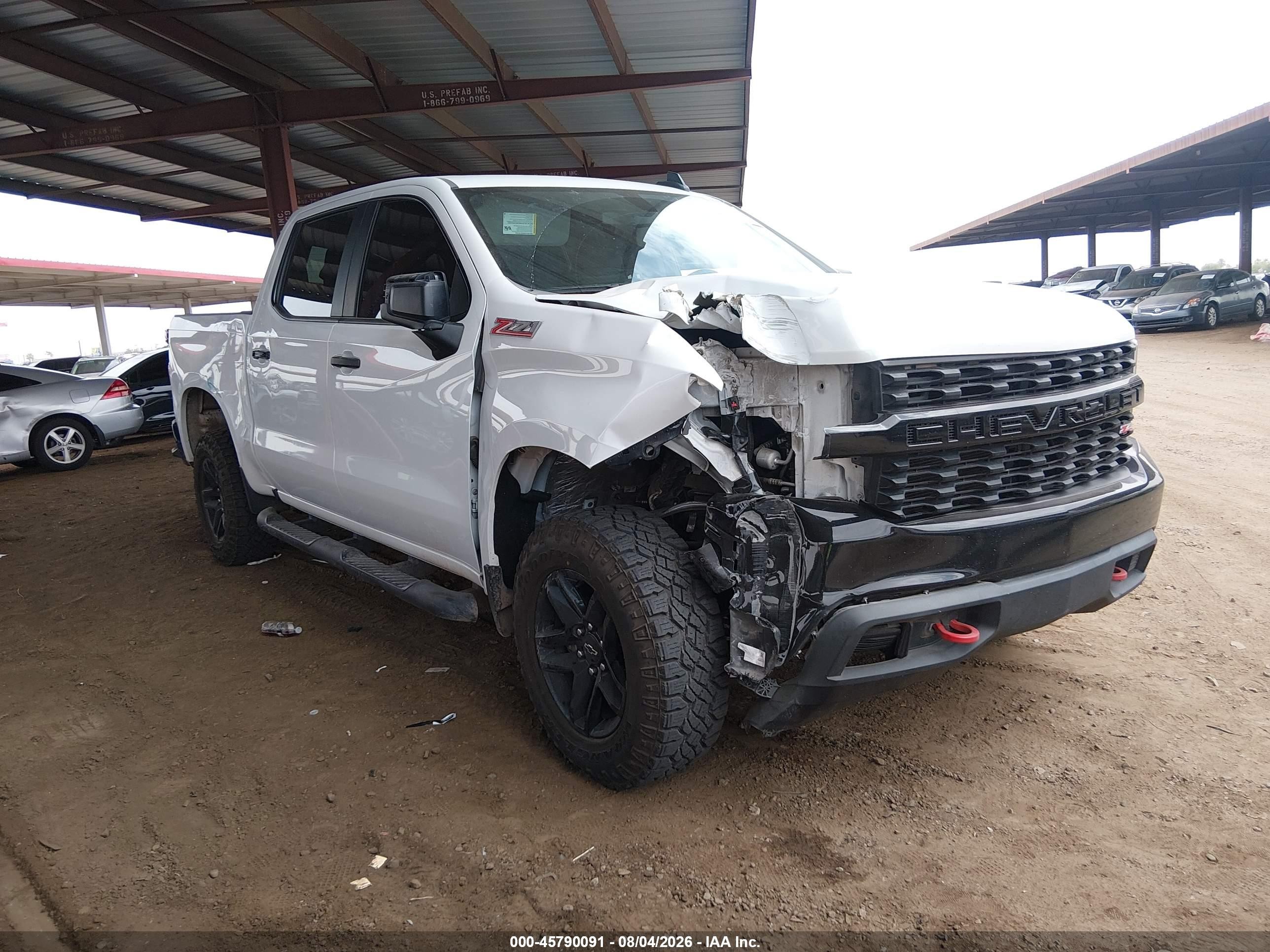 2021 Chevrolet Silverado 1500 VIN 1GCPYCEF6MZ238605 — IAAI salvage auction photo