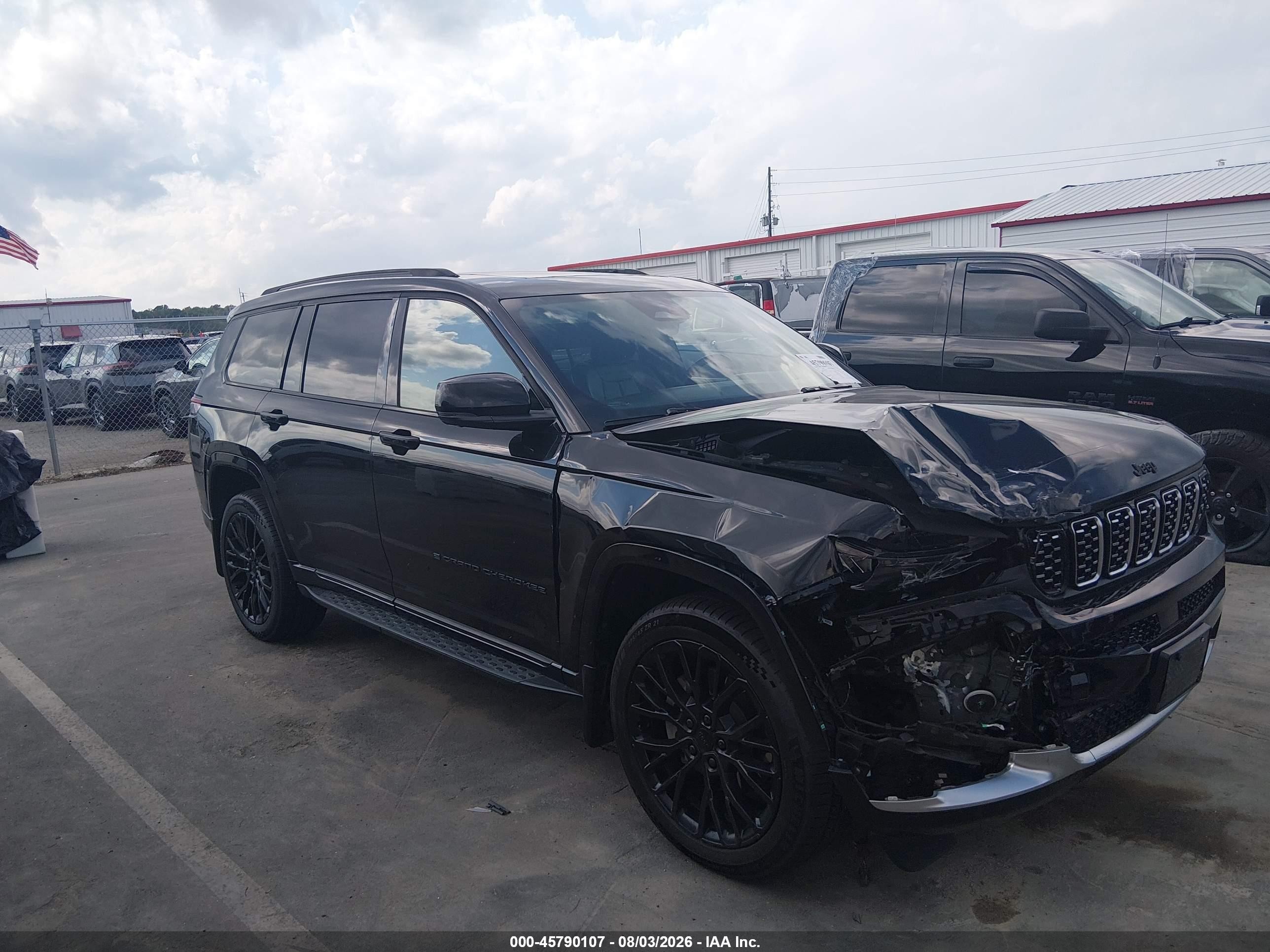 2022 Jeep Grand Cherokee L VIN 1C4RJKET8N8571960 — IAAI salvage auction photo
