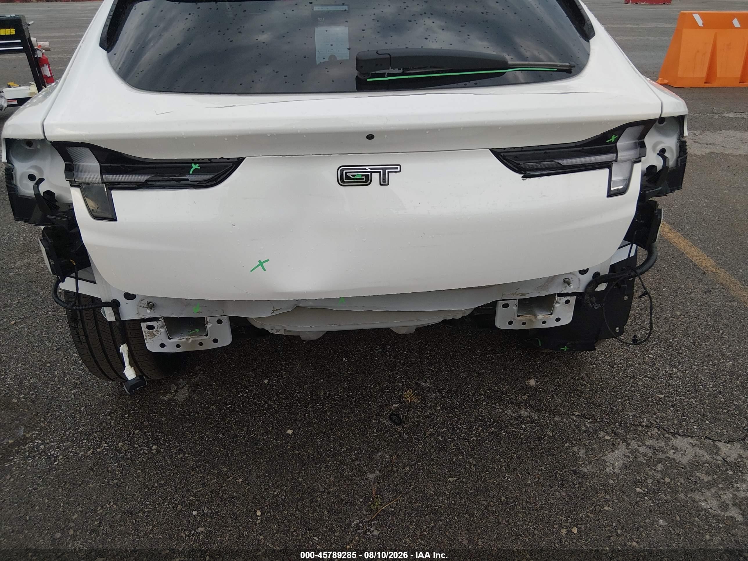 2025 Ford Mustang Mach-E VIN 3FMTK4SX5SMA52602 IAAI salvage auction — Rear End, Salvage (Missouri), sold $20,900 on 2026-09-24 (photo 6)