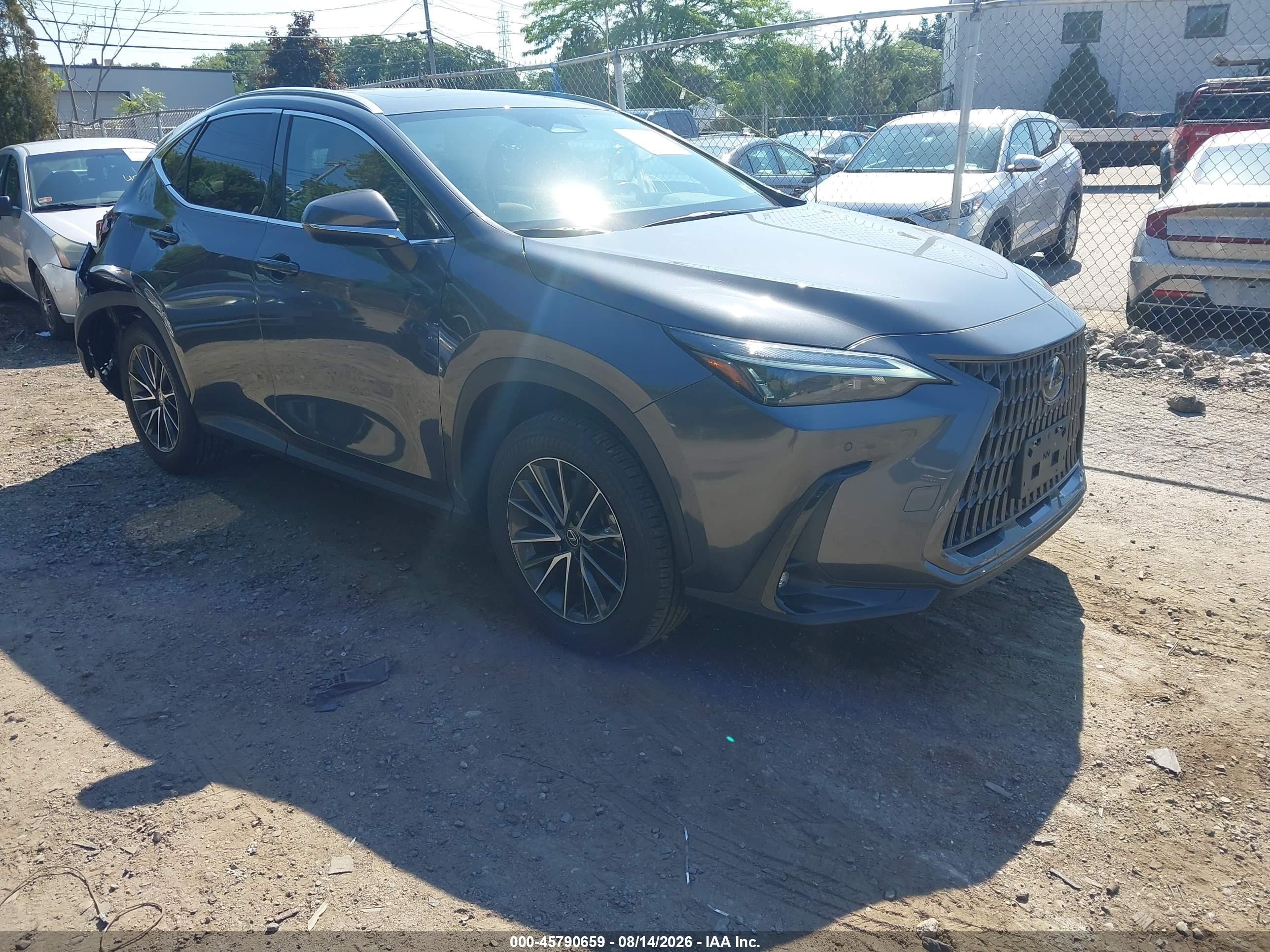 2025 Lexus NX 350 VIN 2T2GGCEZ6SC088527 — IAAI salvage auction photo