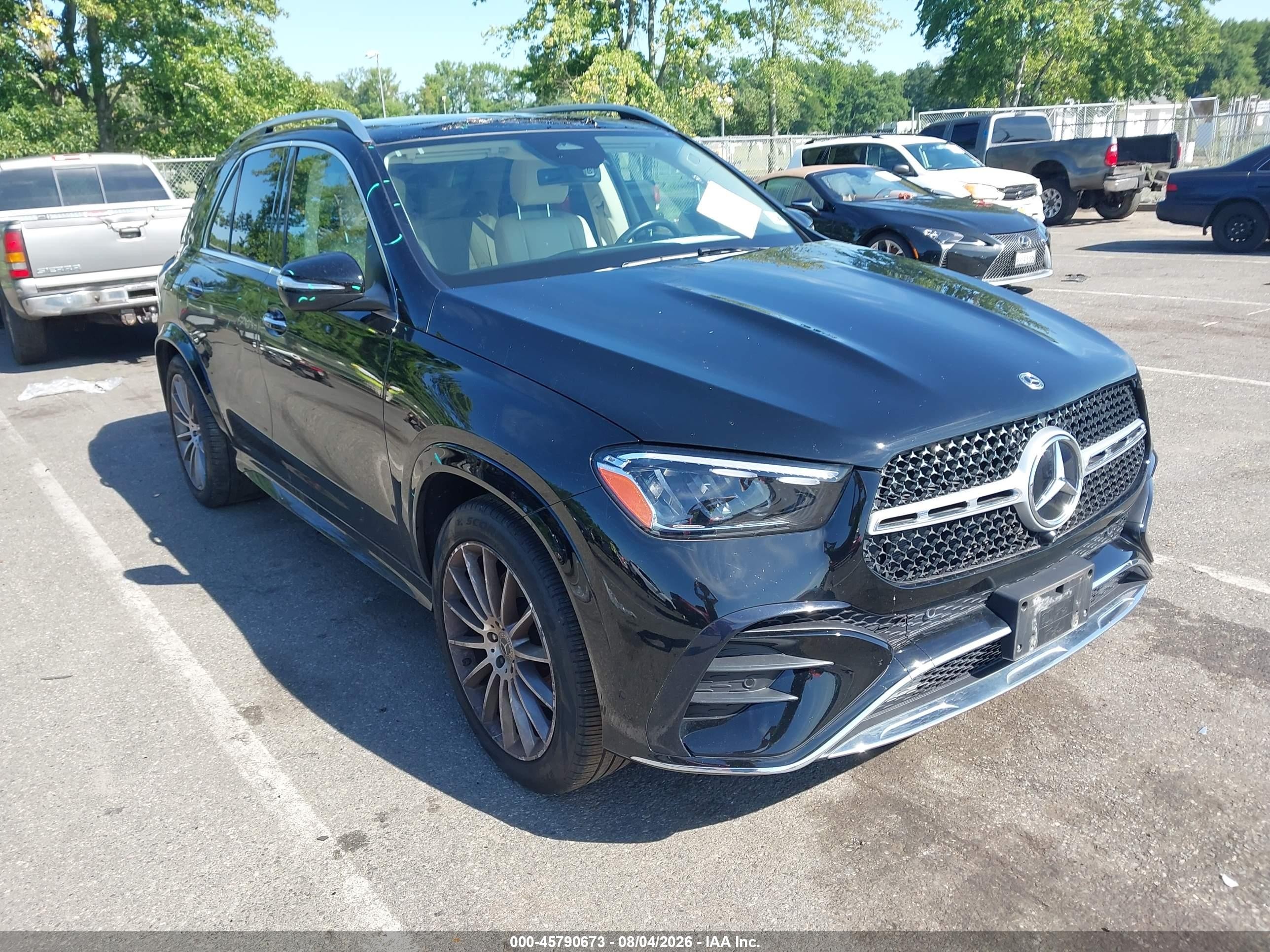 2024 Mercedes-Benz GLE-Class VIN 4JGFB4FB7RB058057 — IAAI salvage auction photo