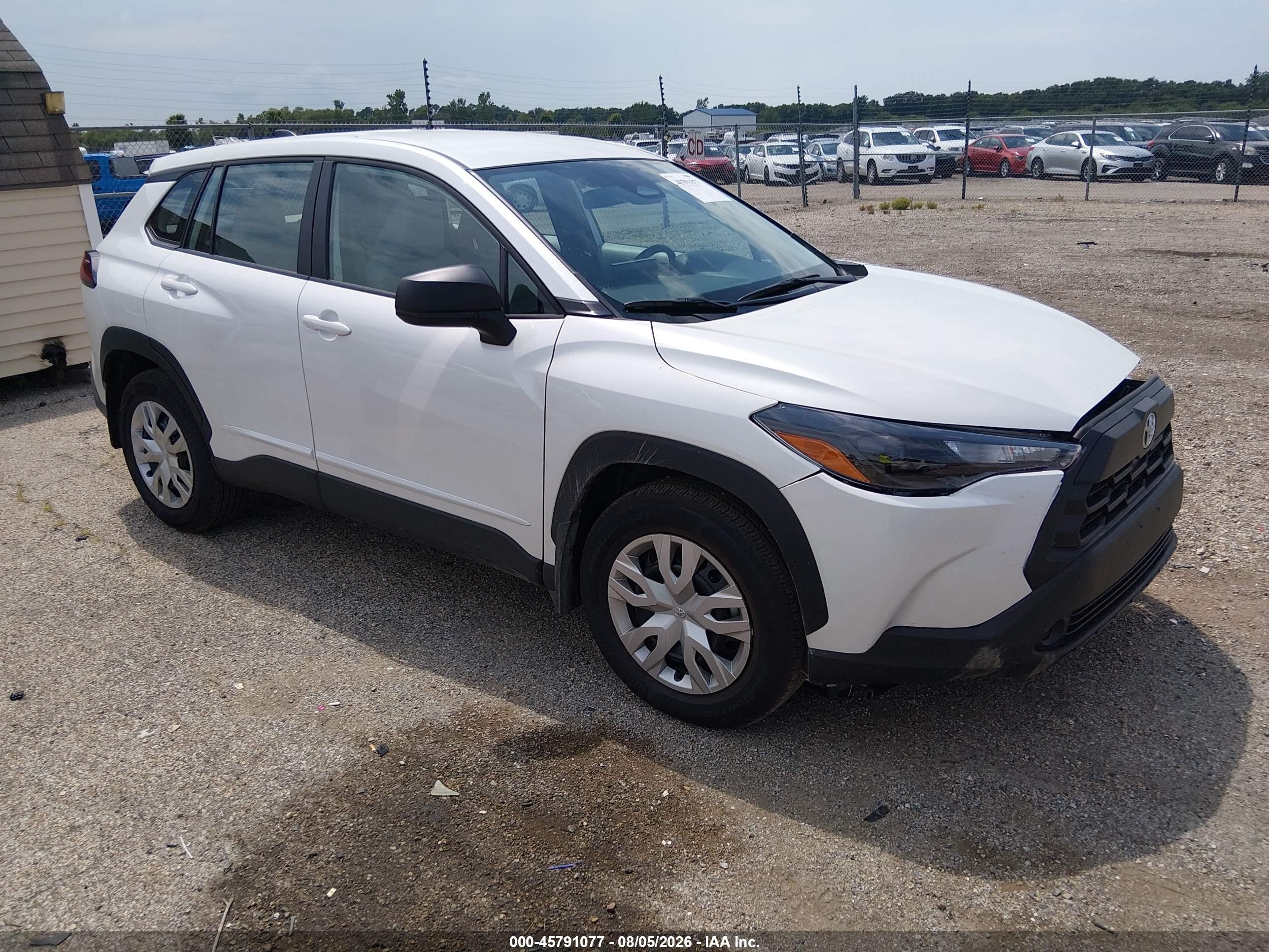 2026 Toyota Corolla Cross VIN 7MUAAABG5TV191097 — IAAI salvage auction photo