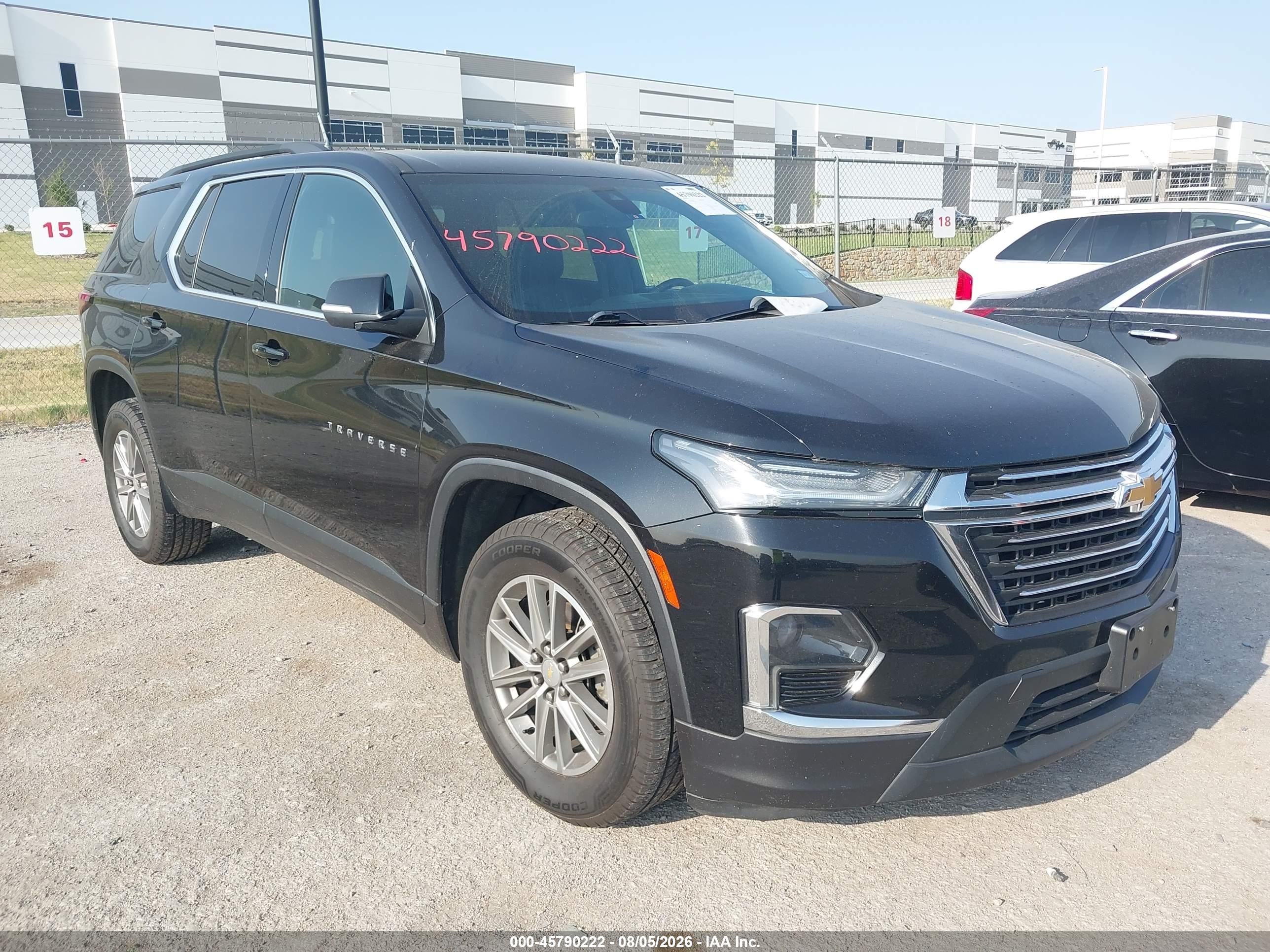 2022 Chevrolet Traverse VIN 1GNEVHKW5NJ106170 — IAAI salvage auction photo