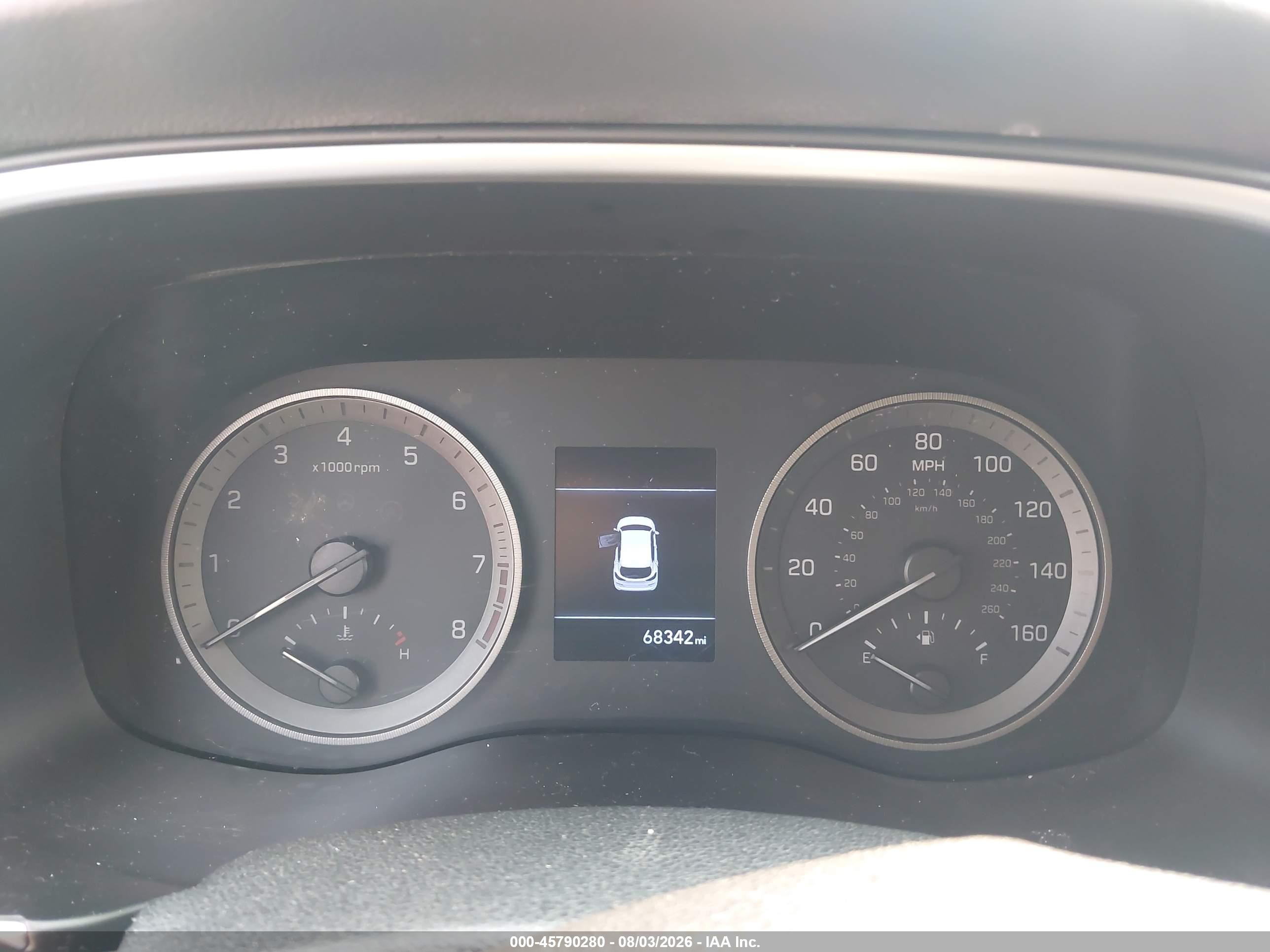 2021 Hyundai Tucson VIN KM8J3CAL8MU284929 IAAI salvage auction — Front & Rear, Salvage (Oregon), sold $4,400 on 2026-10-11 (photo 7)