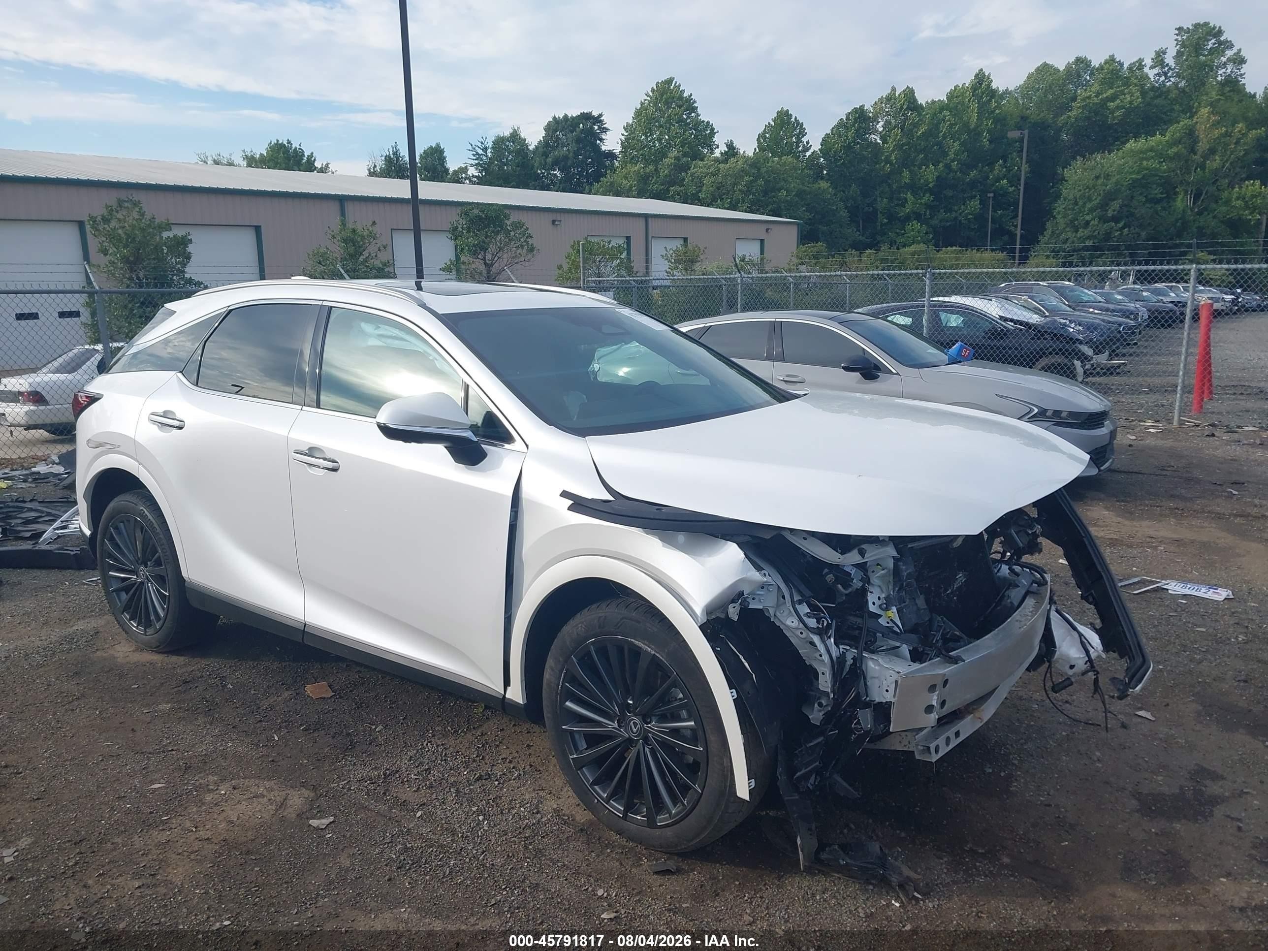 2025 Lexus RX 350 VIN 2T2BAMCA1SC114837 — IAAI salvage auction photo