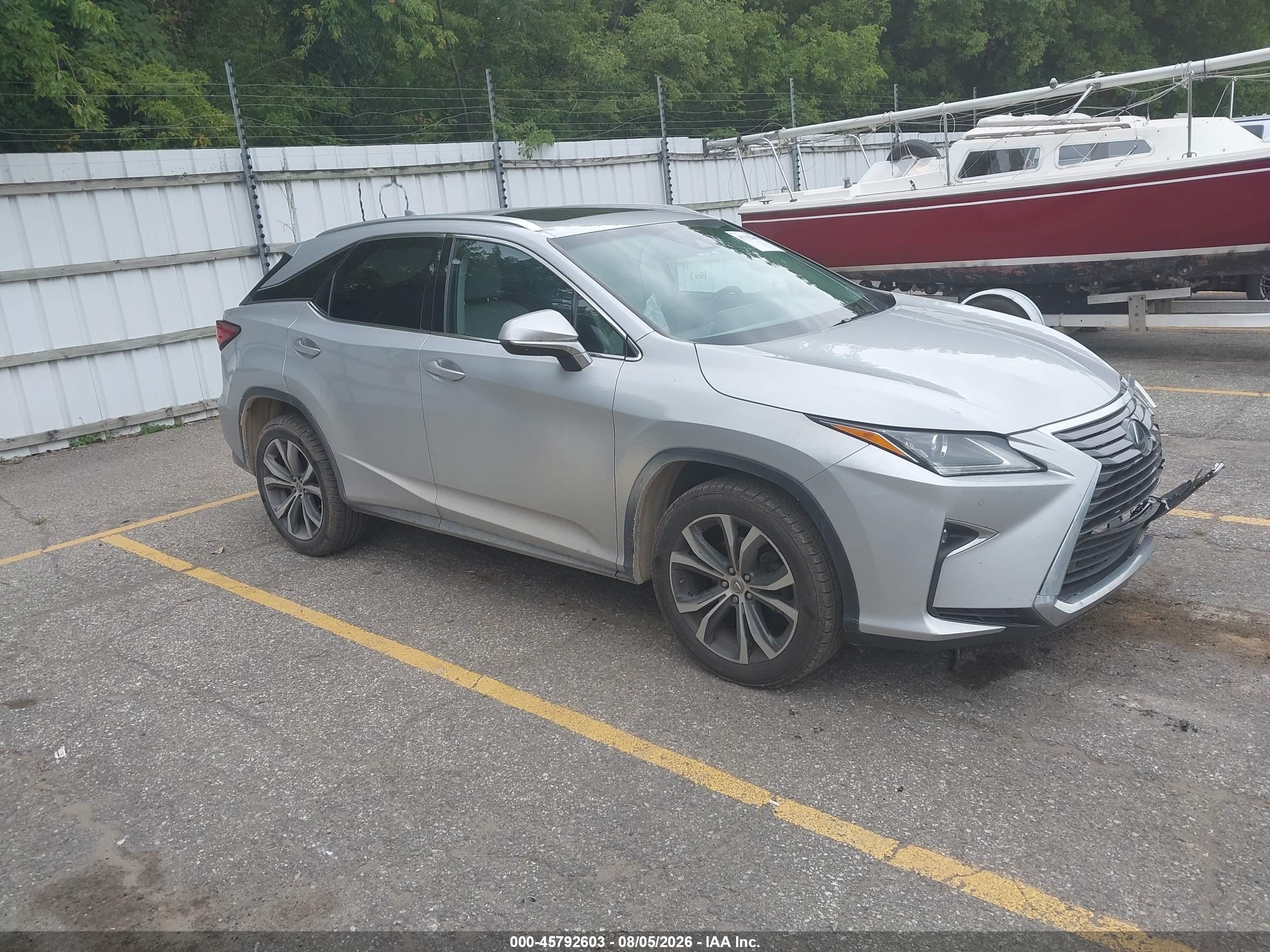 2016 Lexus RX 350 VIN 2T2BZMCAXGC050880 — IAAI salvage auction photo