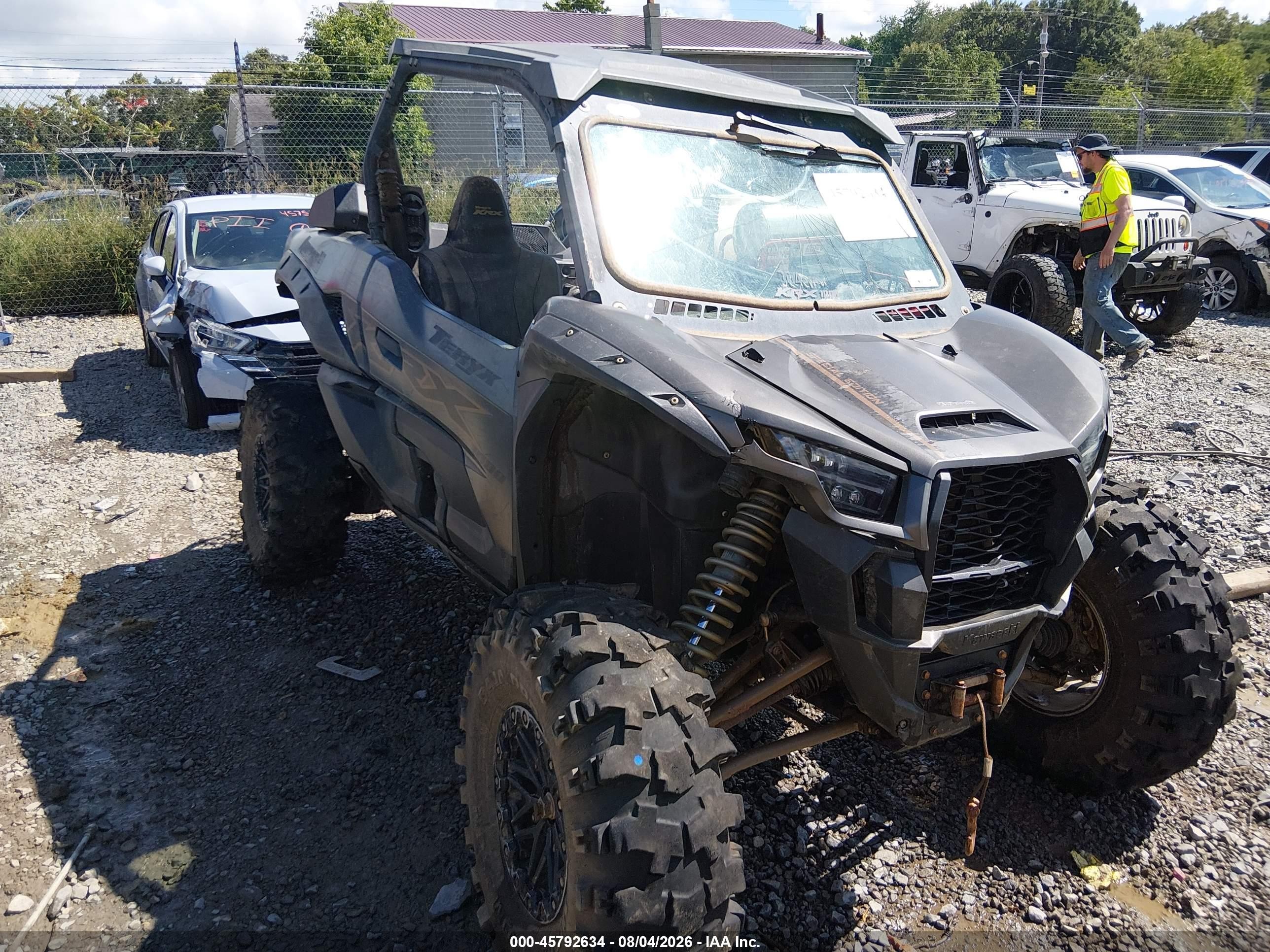 2023 Kawasaki KRF 1000 VIN JKARFCC17PB502220 — IAAI salvage auction photo