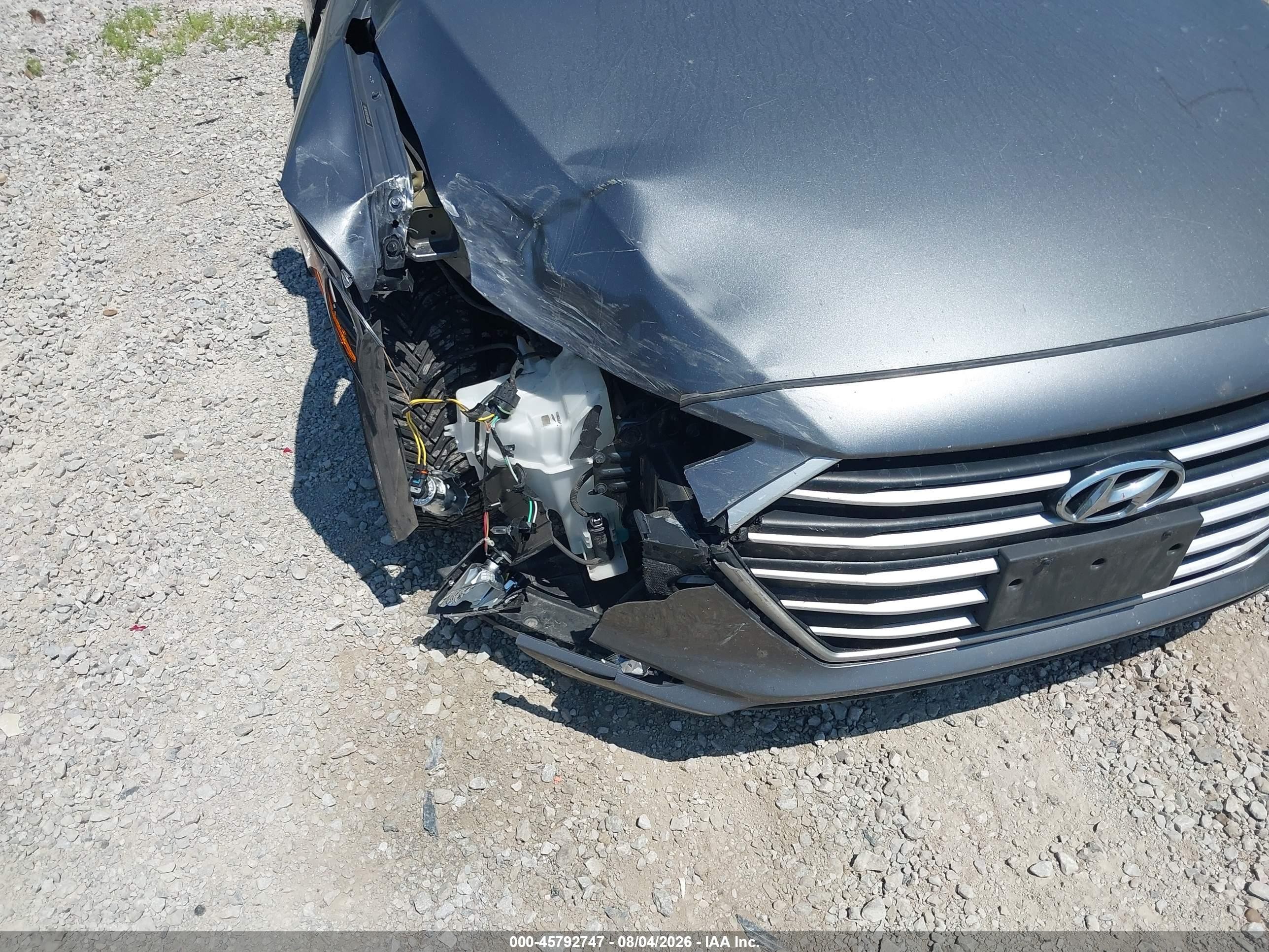 2018 Hyundai Elantra VIN 5NPD84LF8JH386768 IAAI salvage auction — Unknown, Salvage (Ohio), sold $1,750 on 2026-09-09 (photo 6)