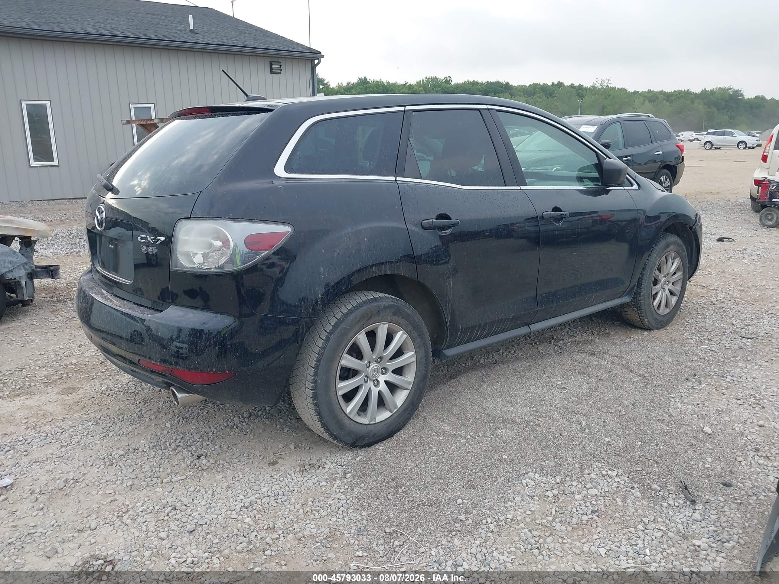 2011 Mazda Cx-7 VIN JM3ER2CM4B0373882 IAAI salvage auction — Front End, Salvage (Ohio), sold $1,200 on 2026-09-10 (photo 4)
