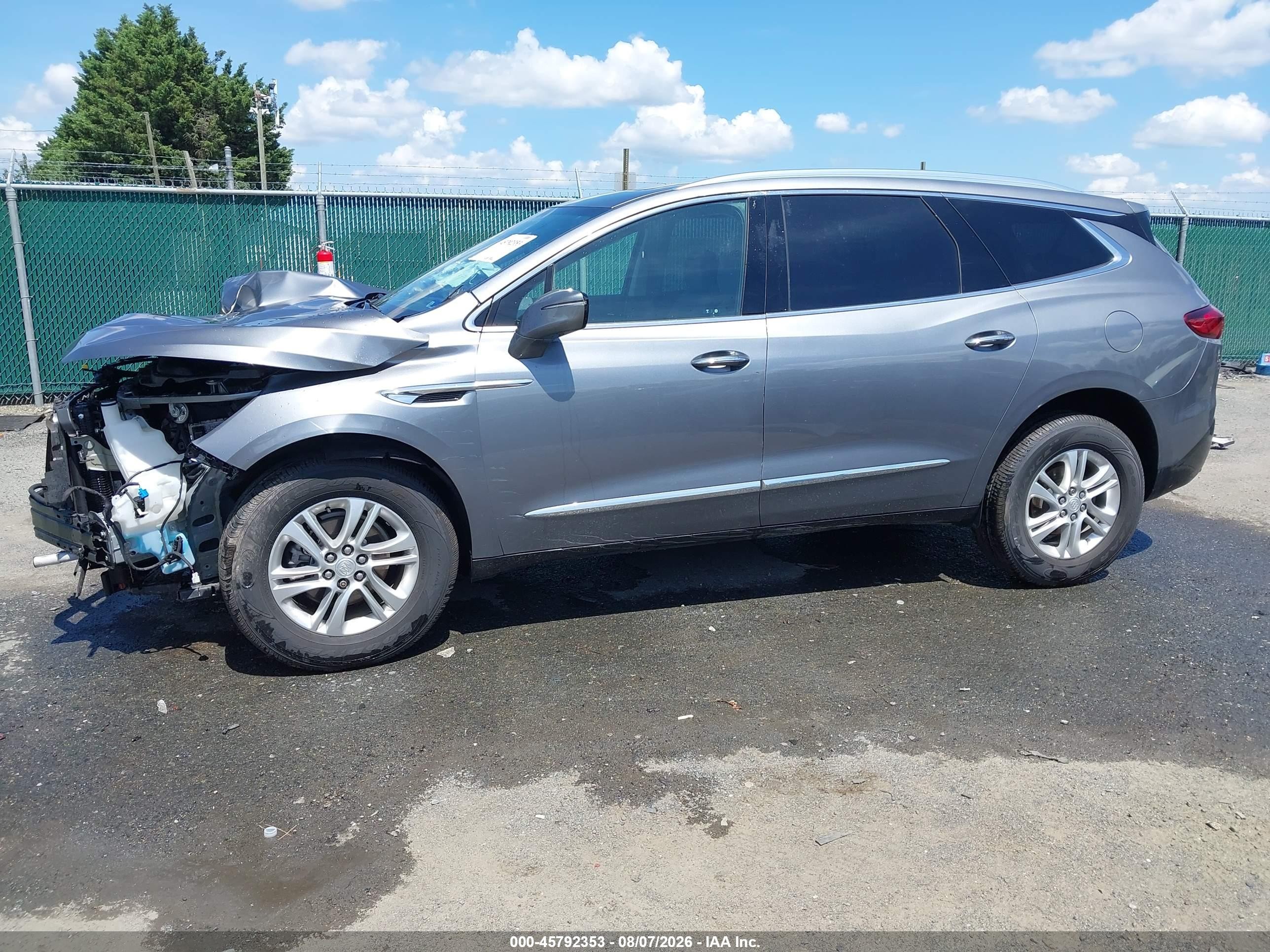 2021 Buick Enclave VIN 5GAEVAKW3MJ122674 IAAI salvage auction — Front End, Salvage (Virginia), sold $3,725 on 2026-09-10 (photo 2)