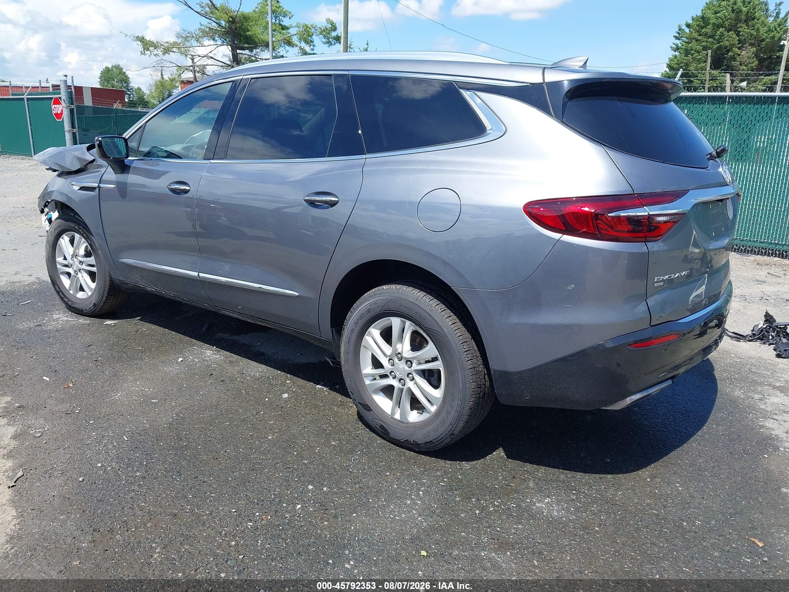 2021 Buick Enclave VIN 5GAEVAKW3MJ122674 IAAI salvage auction — Front End, Salvage (Virginia), sold $3,725 on 2026-09-10 (photo 3)