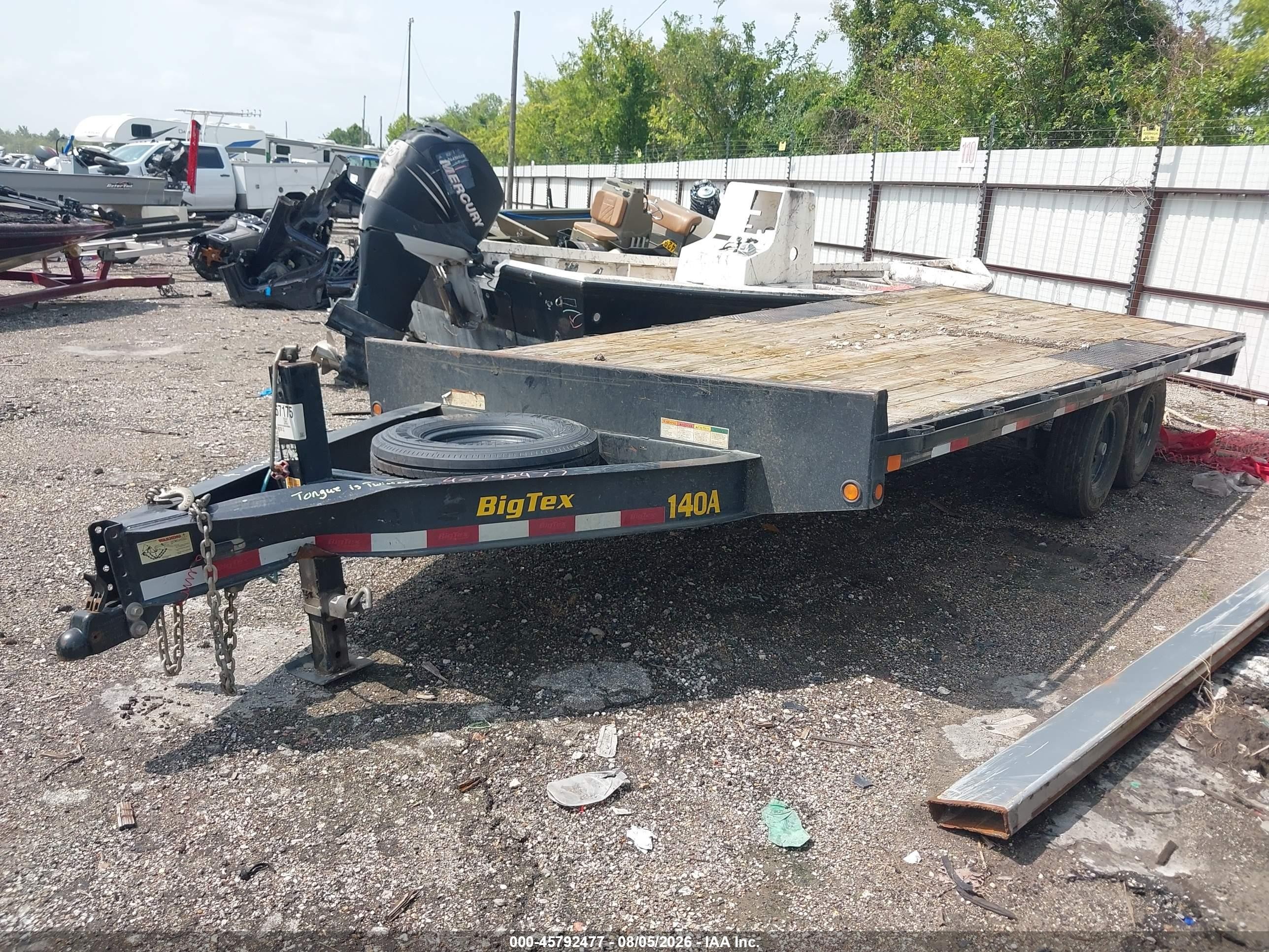 2023 Big Tex Trailer Co Inc Unknown VIN 16V1F2625P2267175 IAAI salvage auction — Front End, Salvage (Texas), sold $1,500 on 2026-09-23 (photo 2)