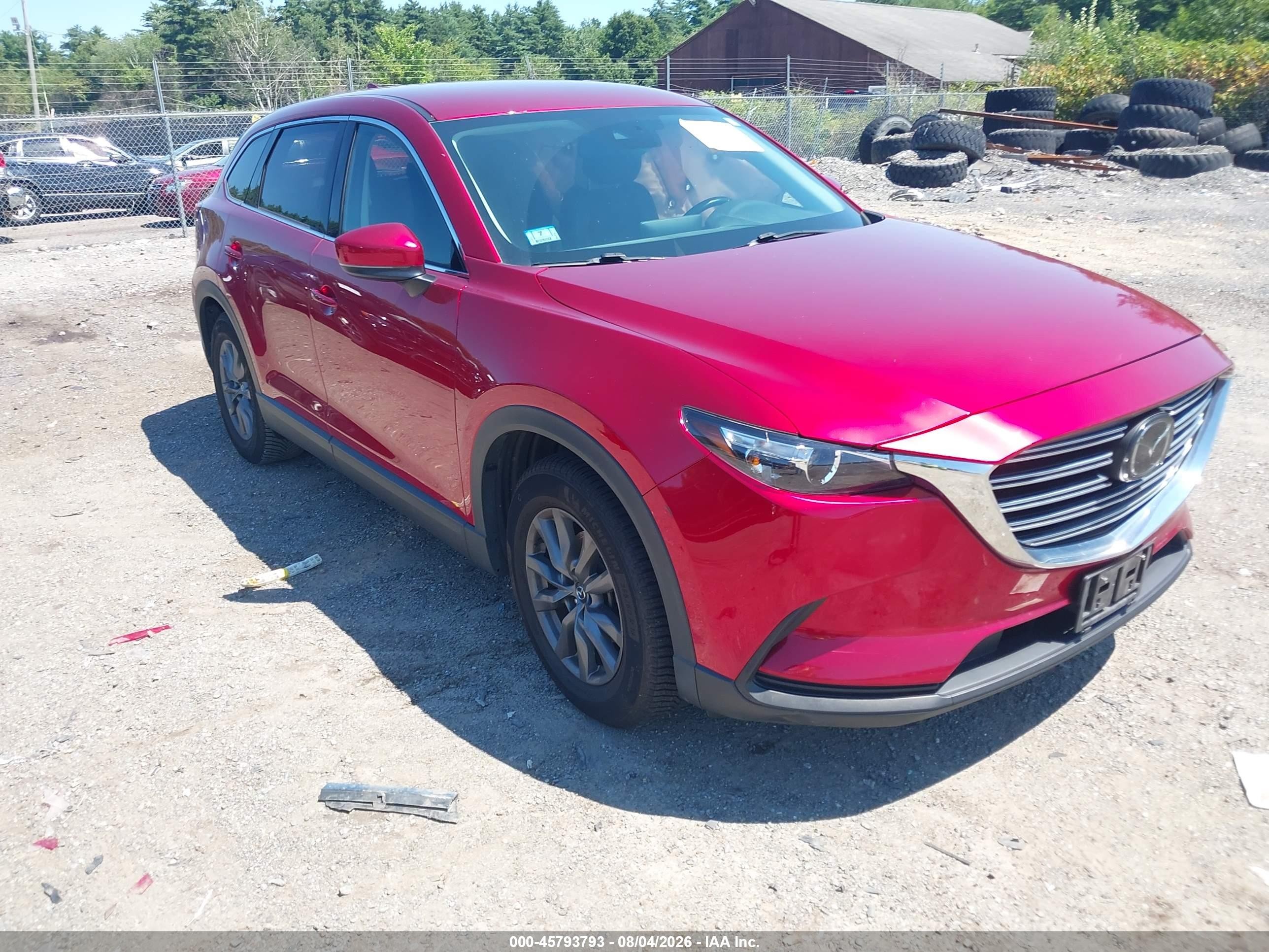 2022 Mazda CX-9 VIN JM3TCBCY3N0615822 — IAAI salvage auction photo