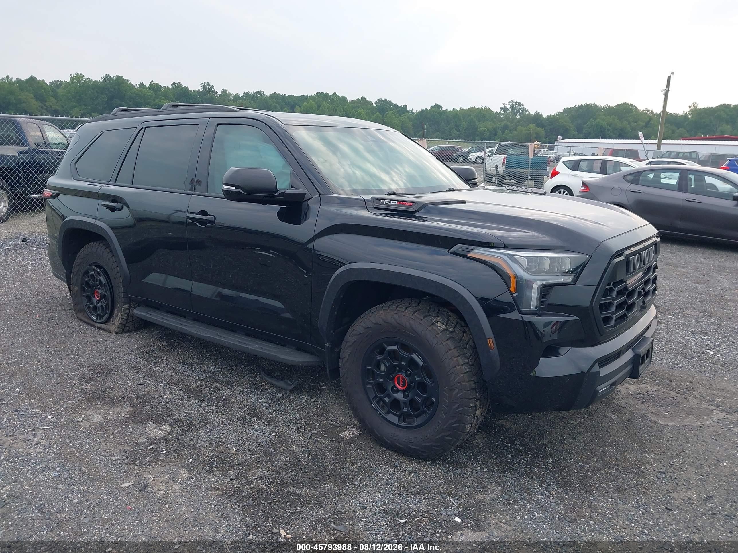 2023 Toyota Sequoia VIN 7SVAAABA2PX012977 — IAAI salvage auction photo