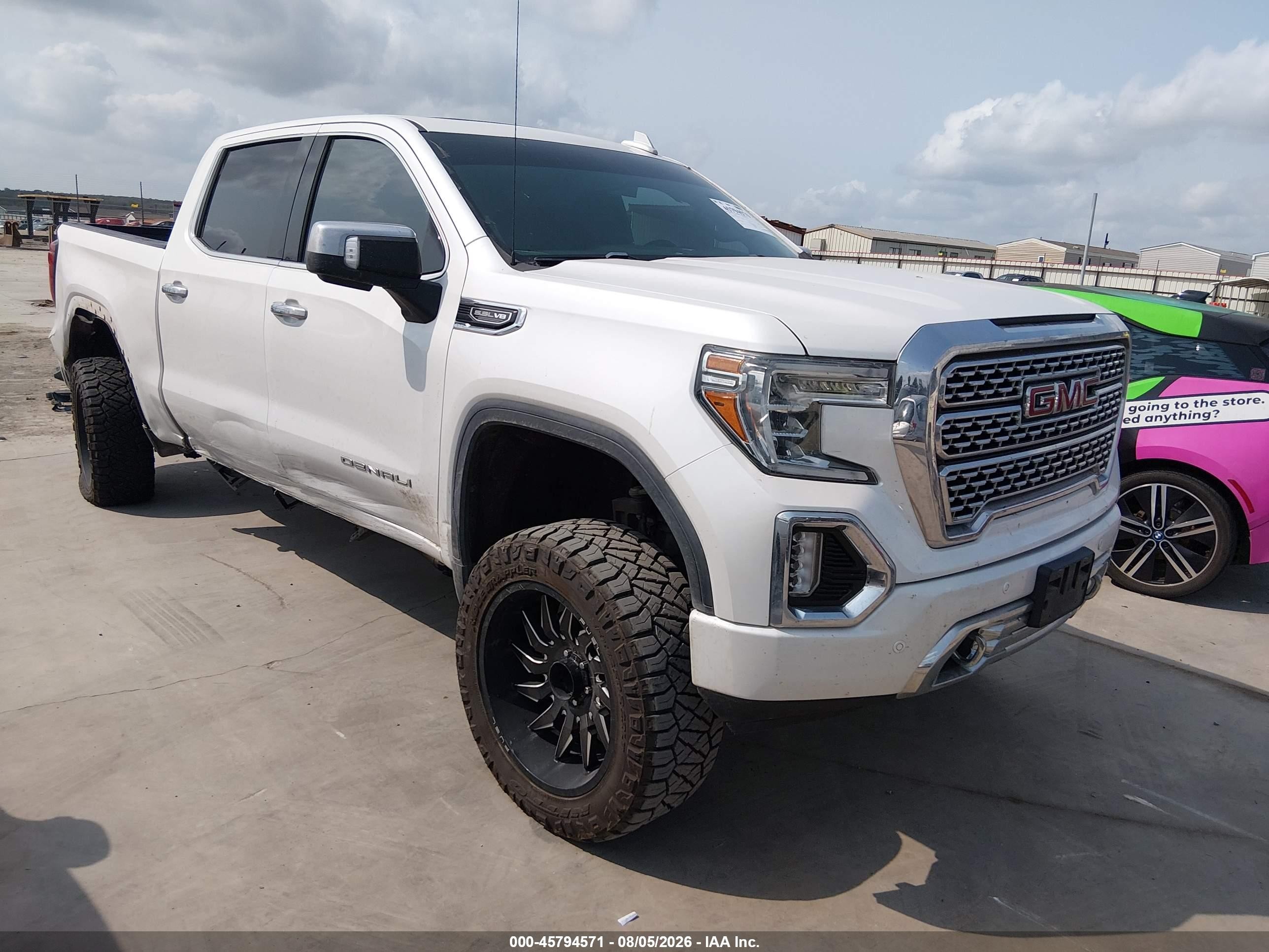 2020 GMC Sierra 1500 VIN 3GTU9FEDXLG357160 — IAAI salvage auction photo