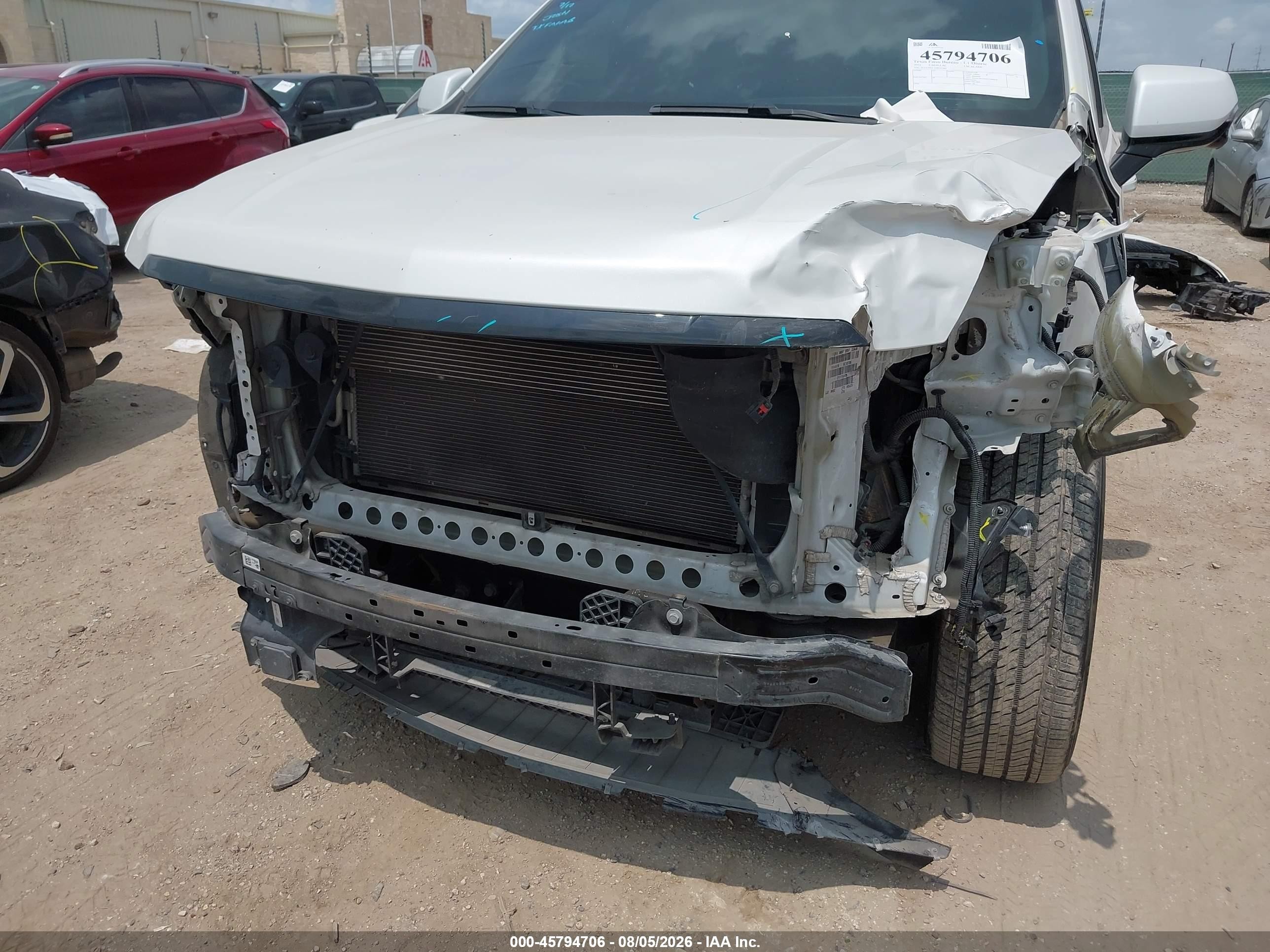 2021 Cadillac Escalade VIN 1GYS3FKL3MR207441 IAAI salvage auction — Front End, Salvage (Texas), sold $23,900 on 2026-08-20 (photo 6)