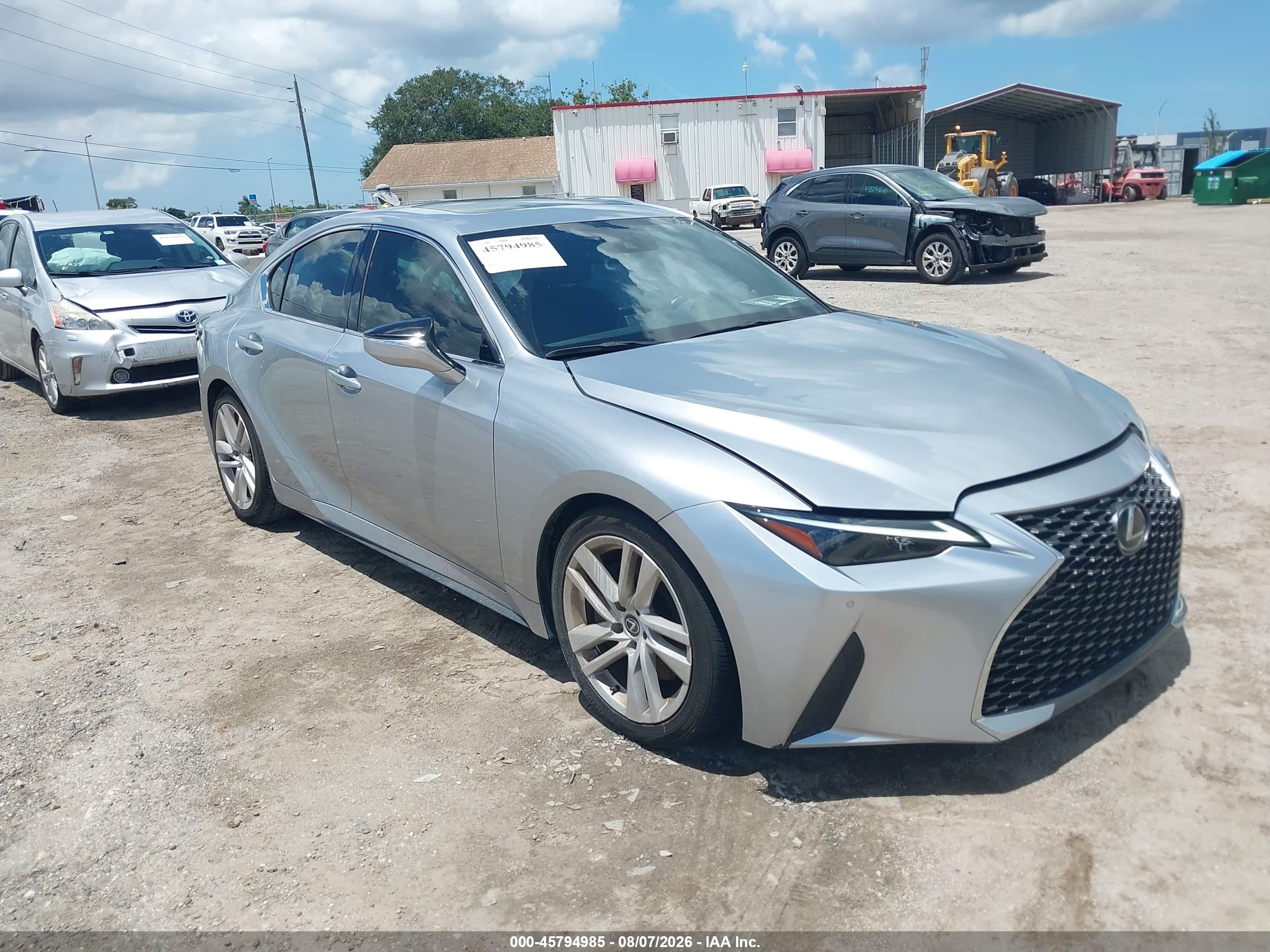 2023 Lexus IS 300 VIN JTHCA1D28P5126419 — IAAI salvage auction photo