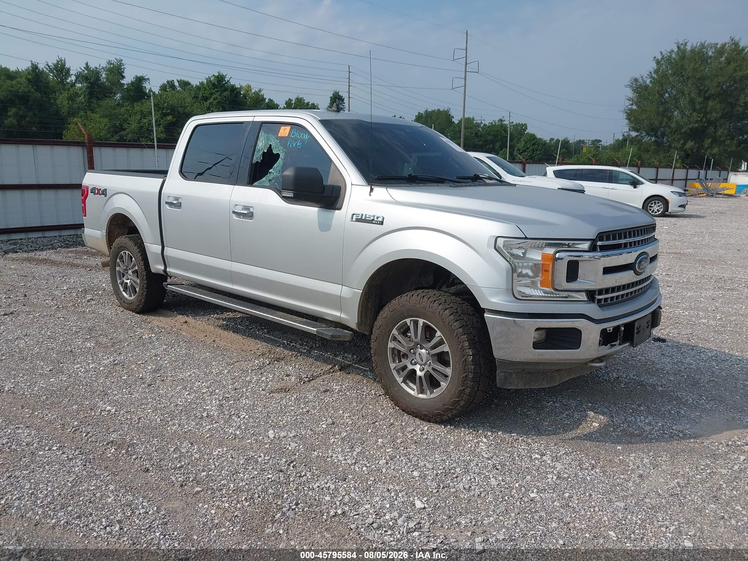 2019 Ford F-150 VIN 1FTEW1E49KKE36326 — IAAI salvage auction photo