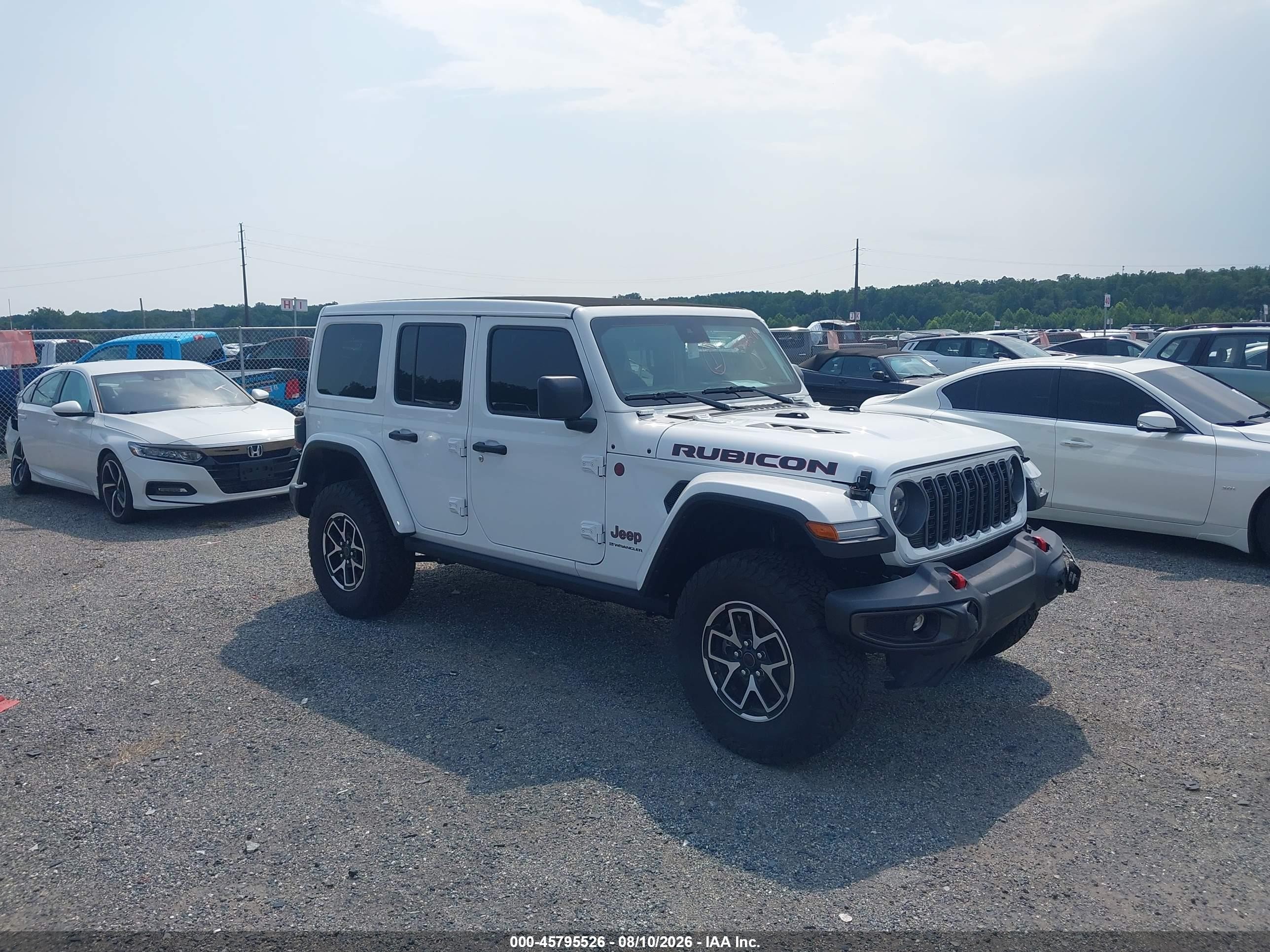 2025 Jeep Wrangler VIN 1C4PJXFGXSW653735 — IAAI salvage auction photo