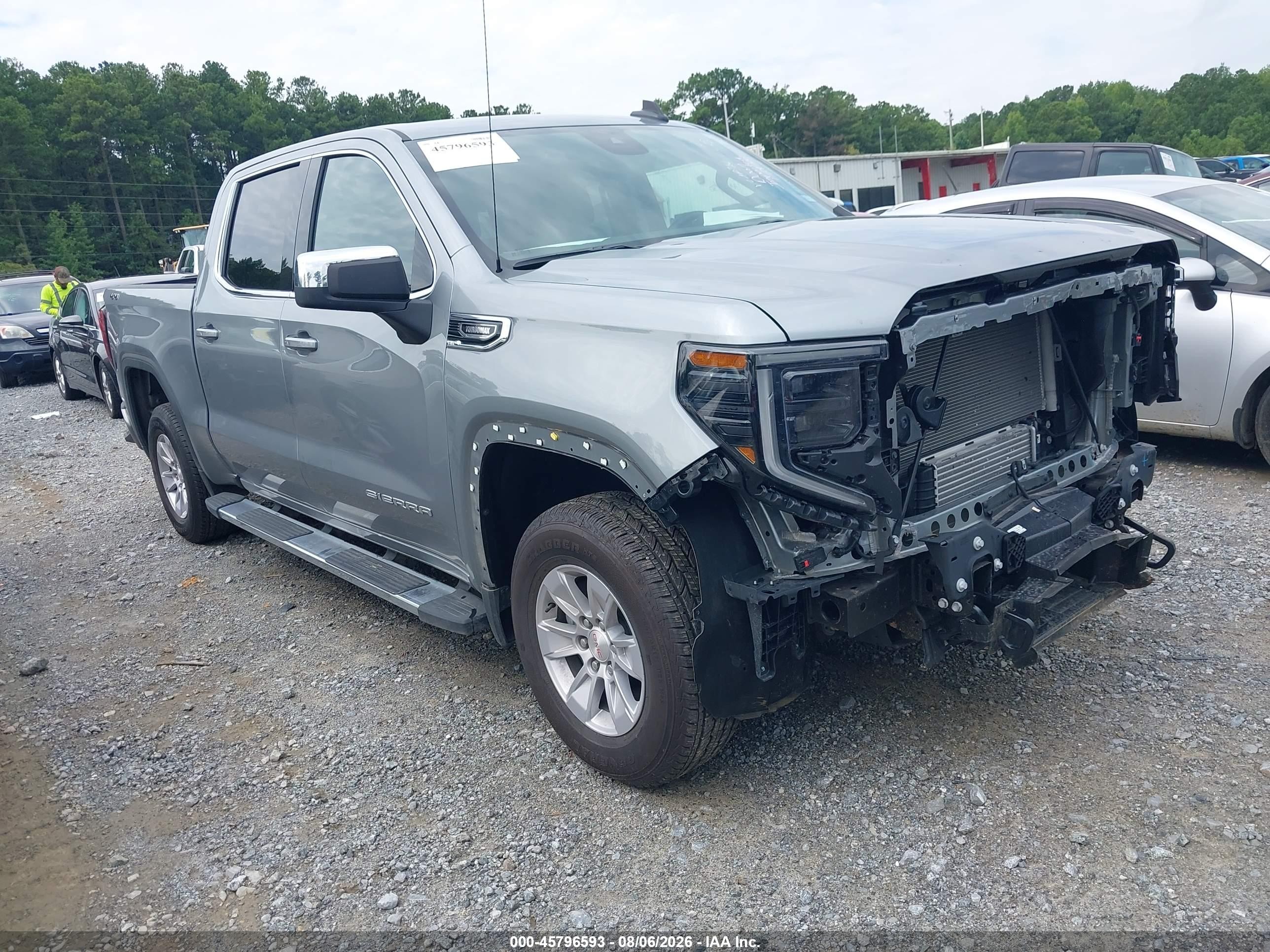 2026 GMC Sierra 1500 VIN 1GTPUBEK8TZ336004 — IAAI salvage auction photo
